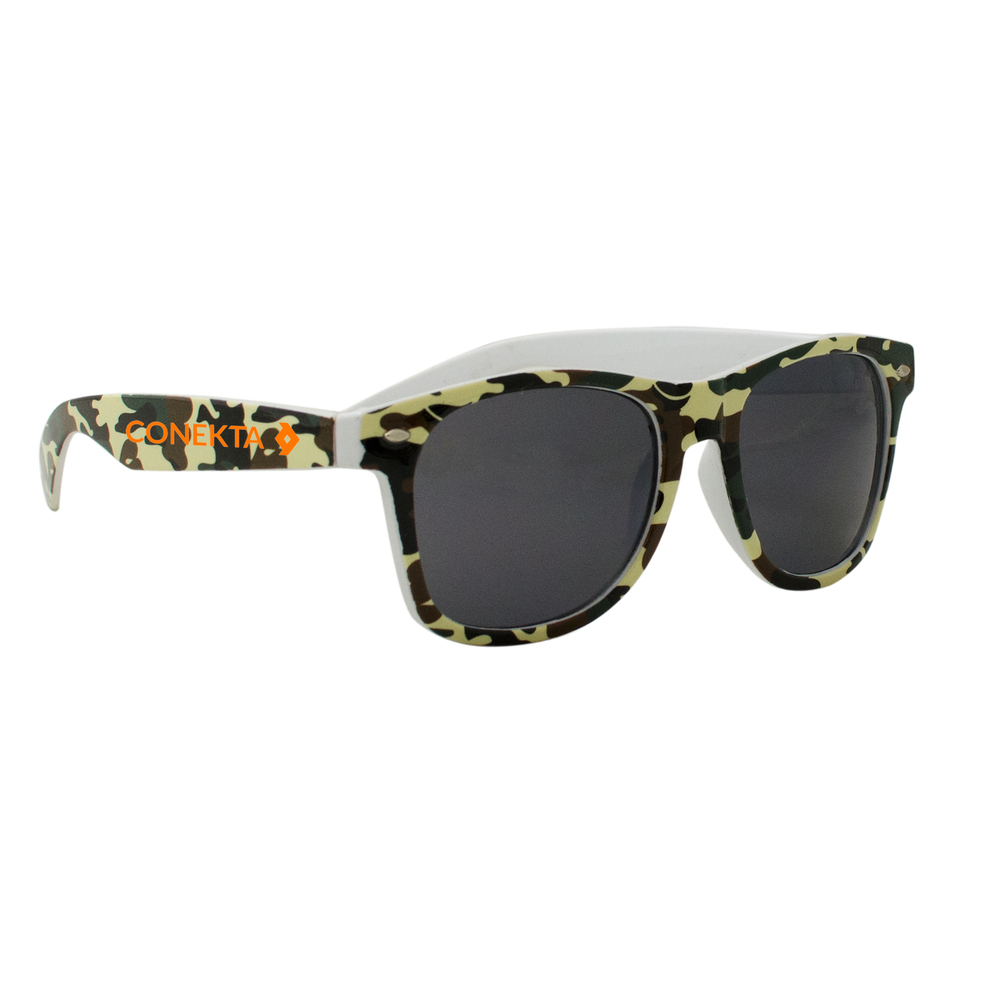 Camouflage Miami Sunglasses custom promotional product