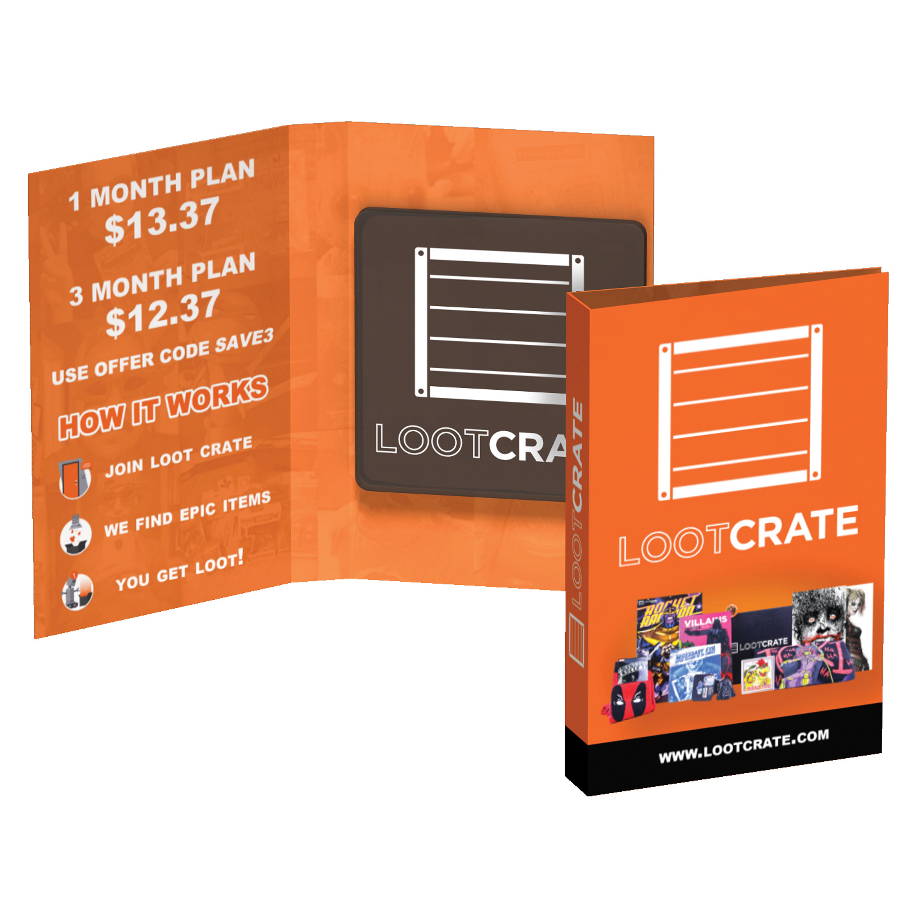 Tek Booklet With Square Credt Card Mints custom promotional product