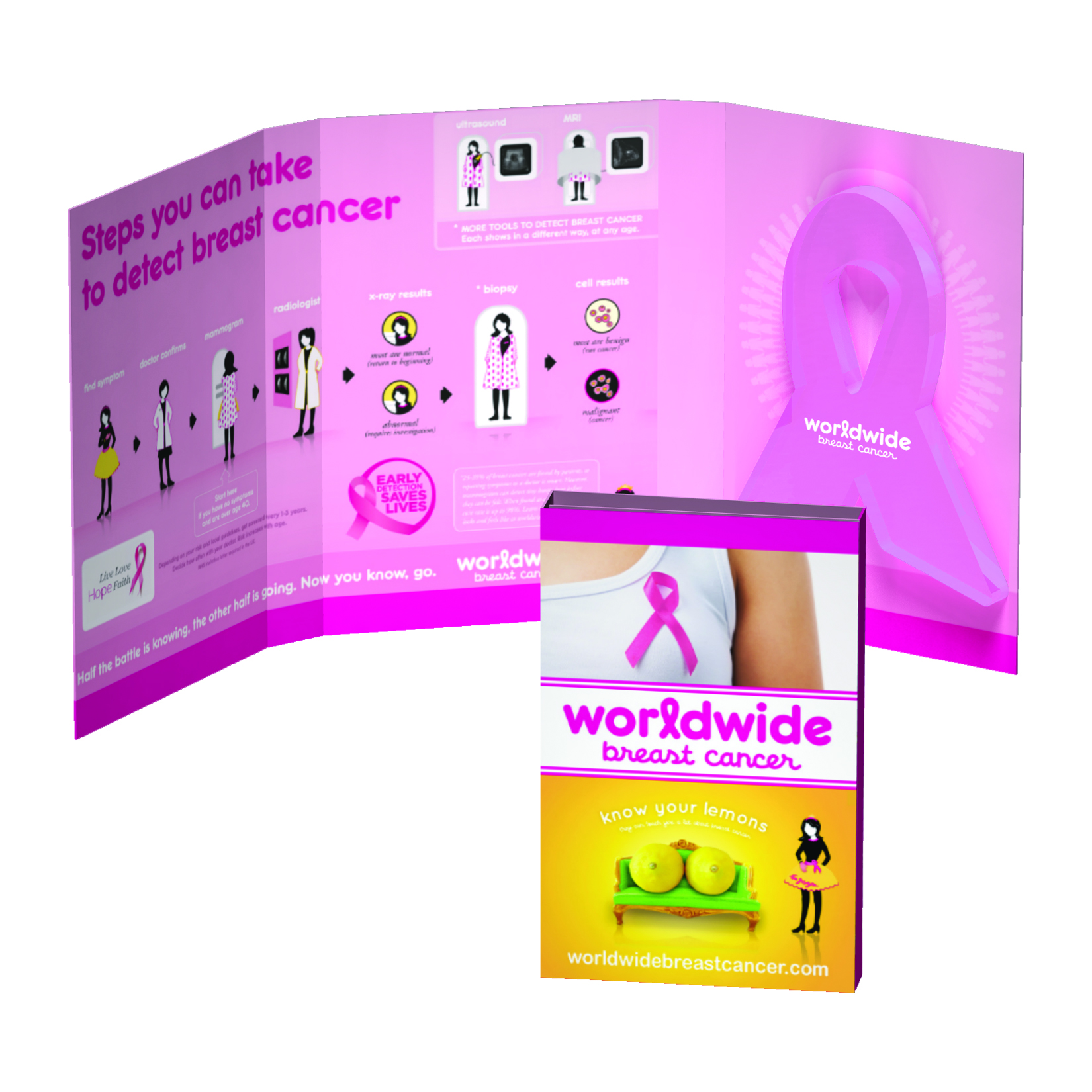Tek Booklet With Ribbon Mints custom promotional product