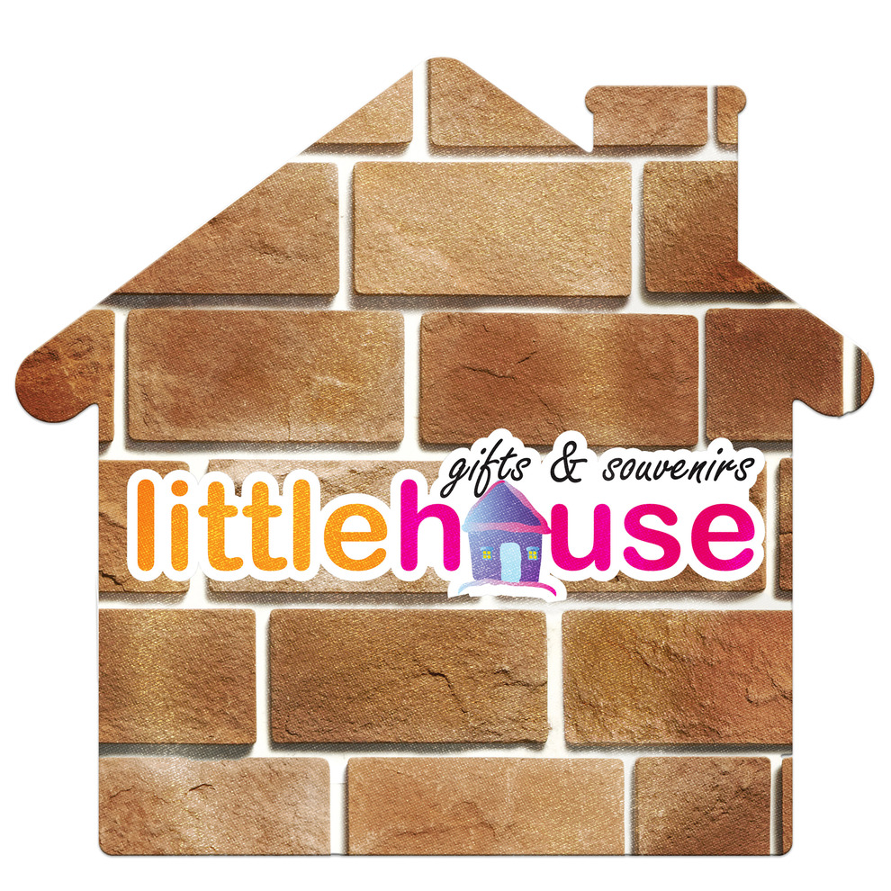 House Shaped Microfiber Cleaning Cloth custom promotional product