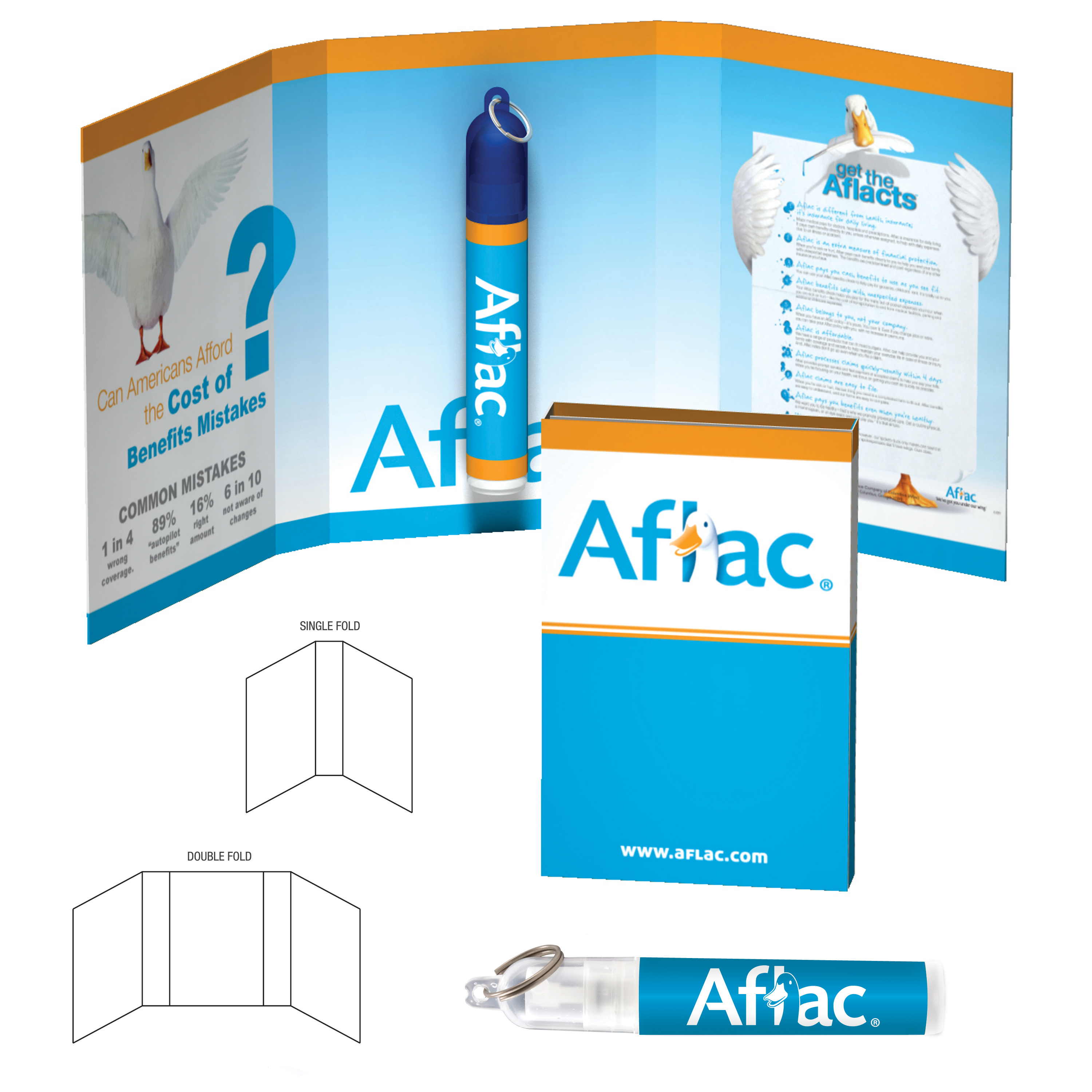 Tek Booklet-Mini Antibacterial Hand Sanitizer custom promotional product