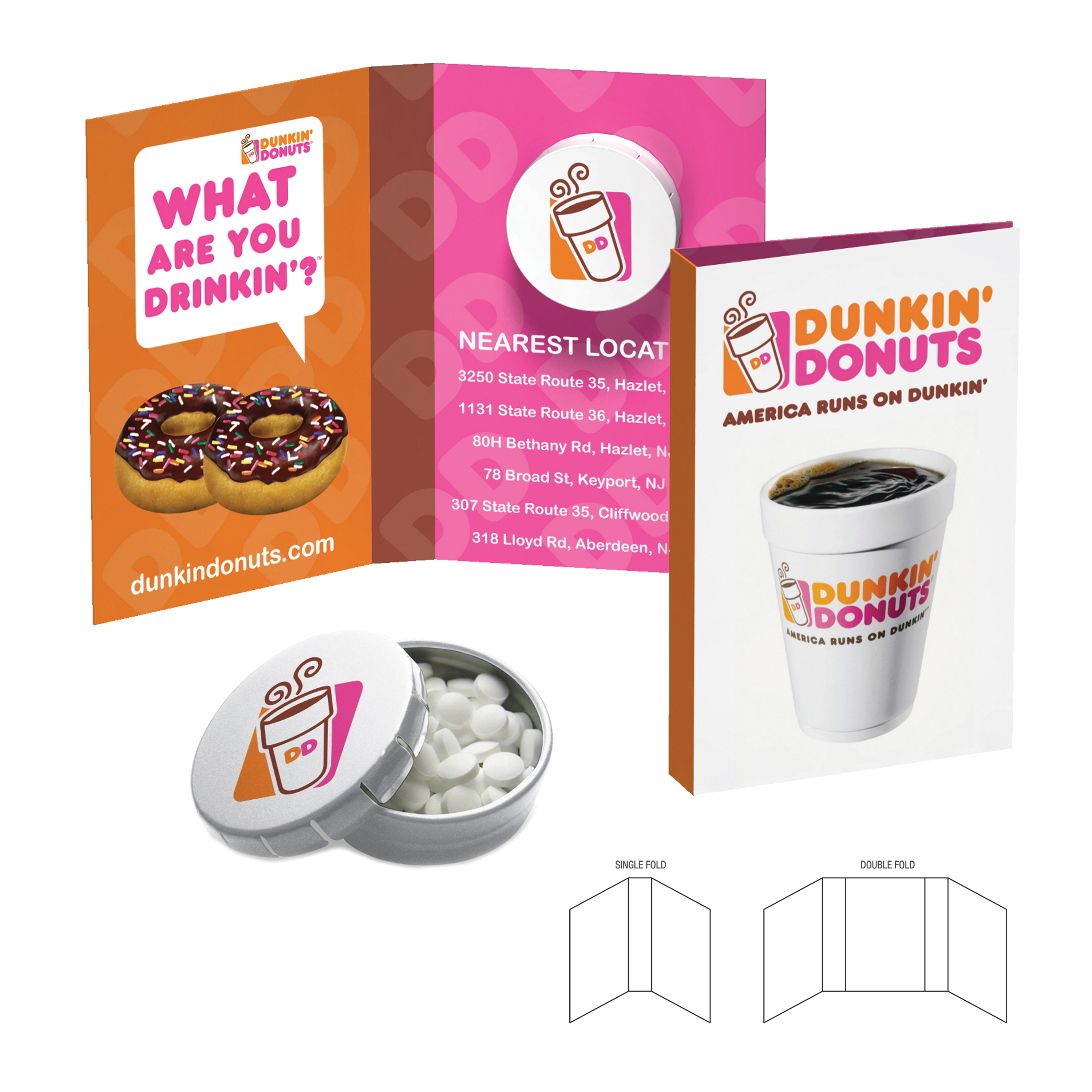 Tek Booklet Tek Klick Mint Tin custom promotional product