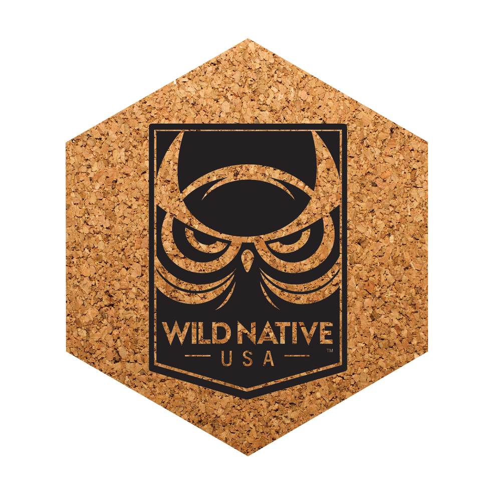 Cork Coasters-Hexagon