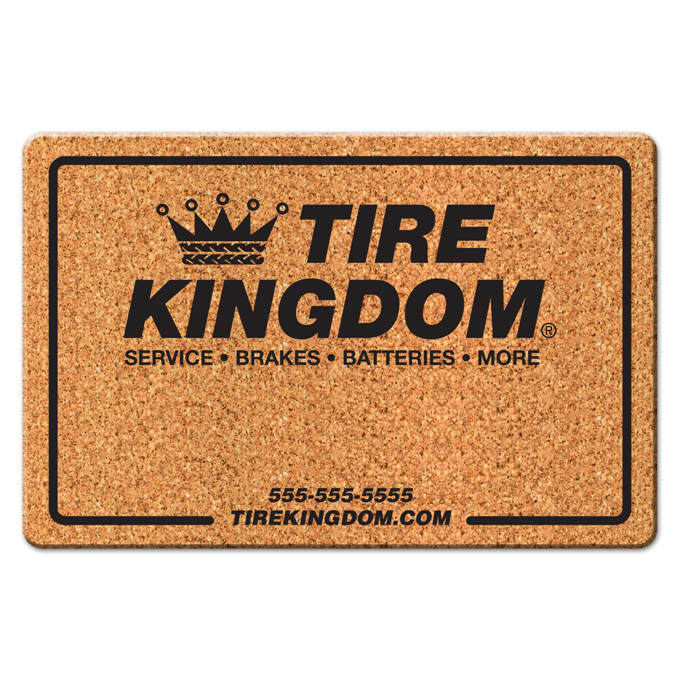 Rectangle Cork Counter Mat