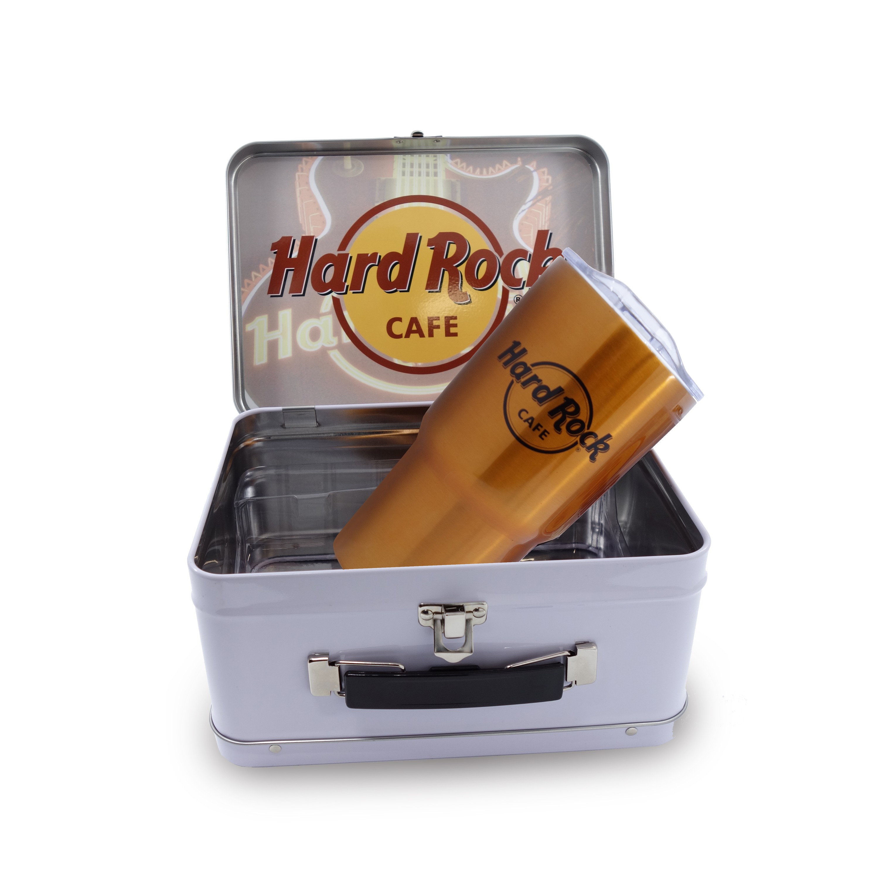 Retro Lunchbox + 20 oz Economy Stainless Steel Tumbler In Vacuum Insert