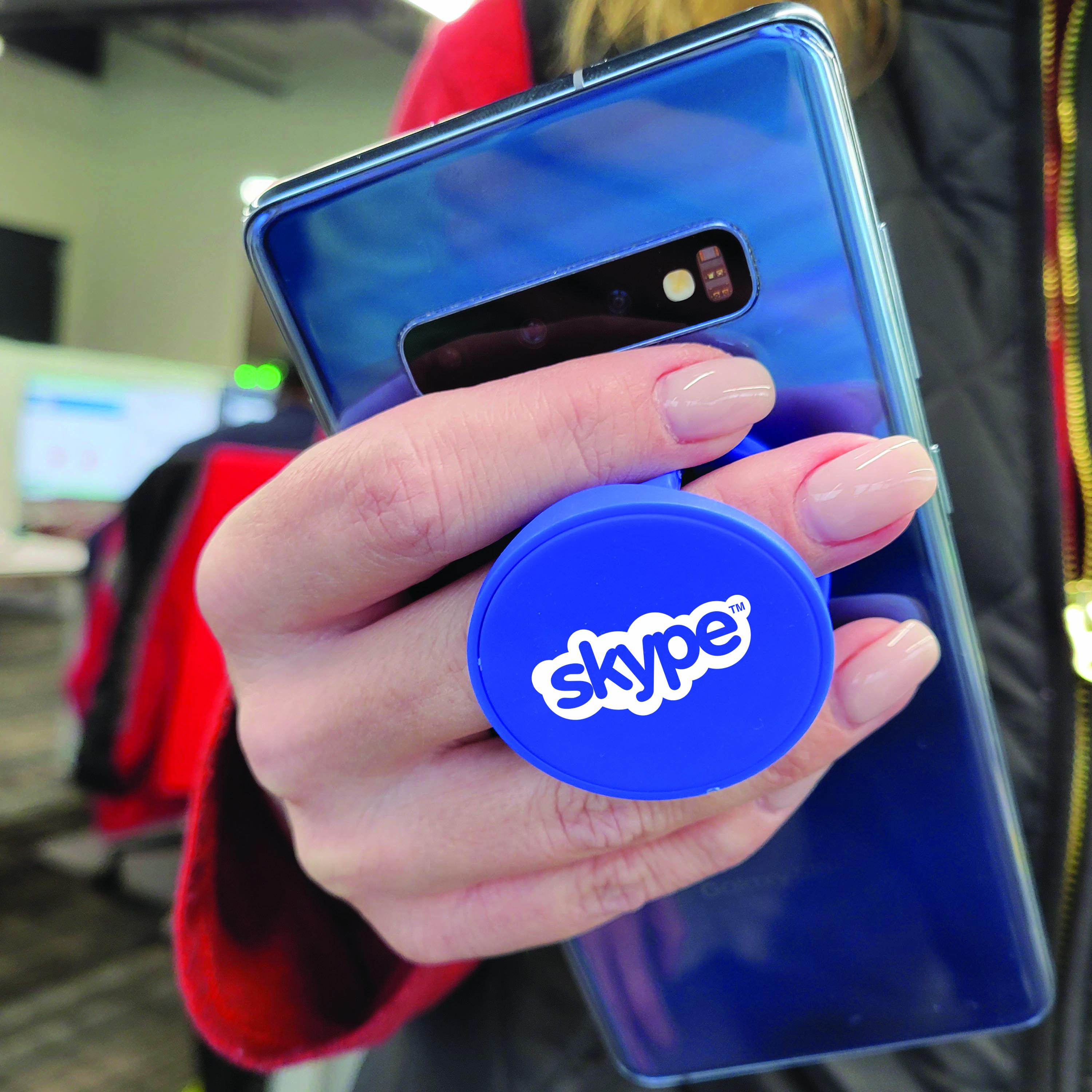 Round Phone Holder