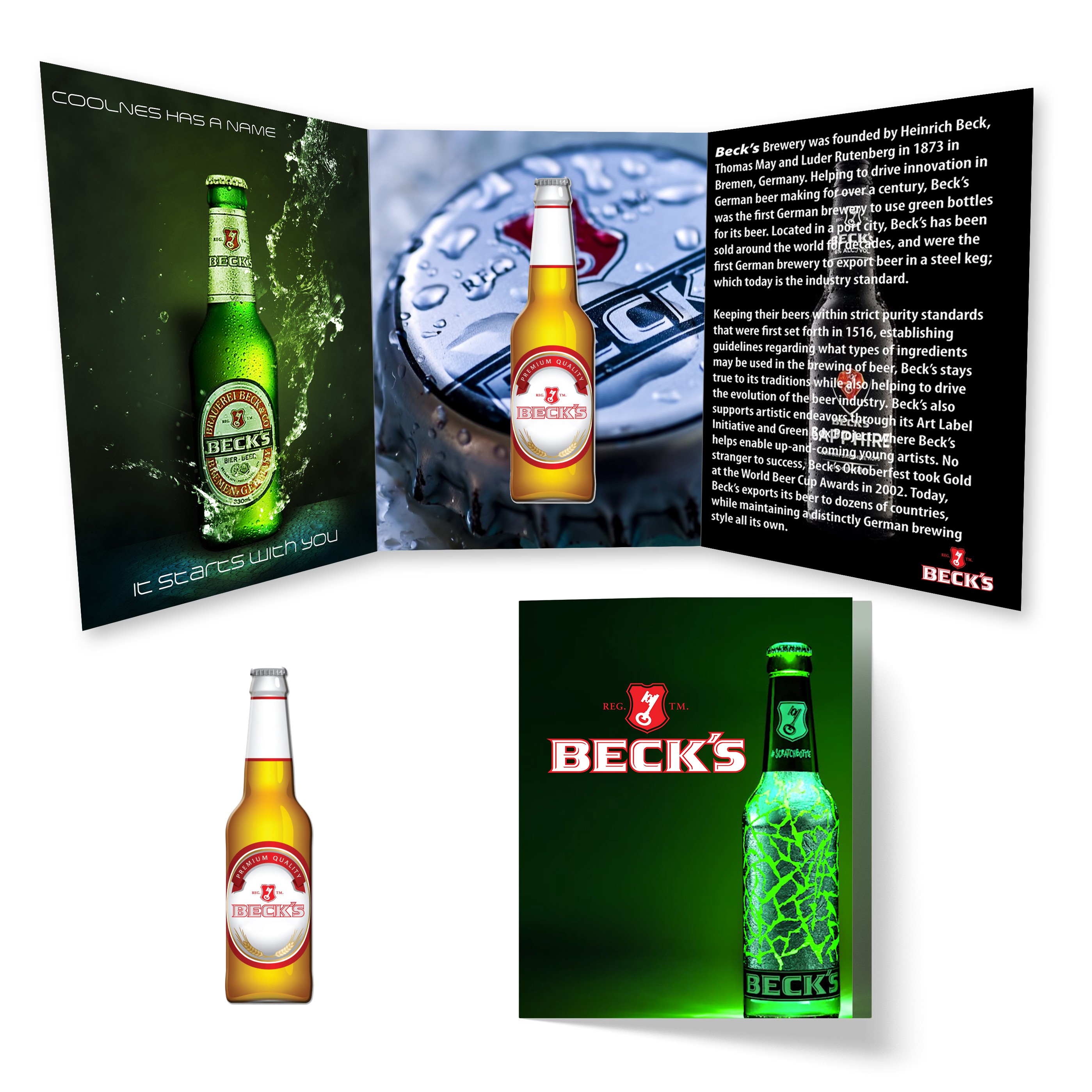 Tek Booklet 2 With Beer Bottle Magnet