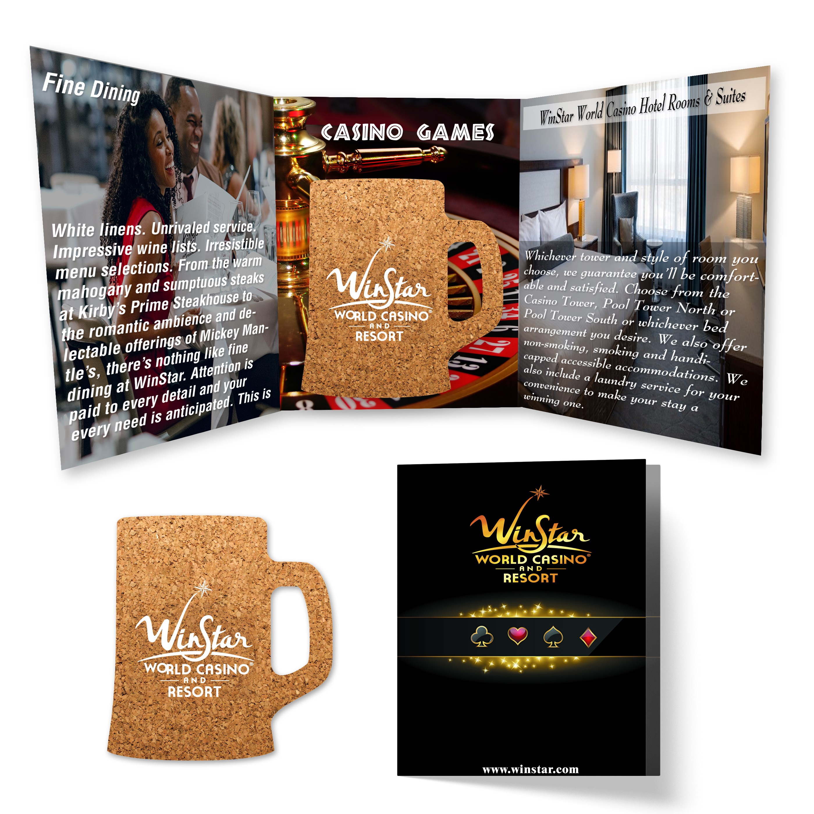 Tek Booklet 2 With Beer Mug Cork Coaster