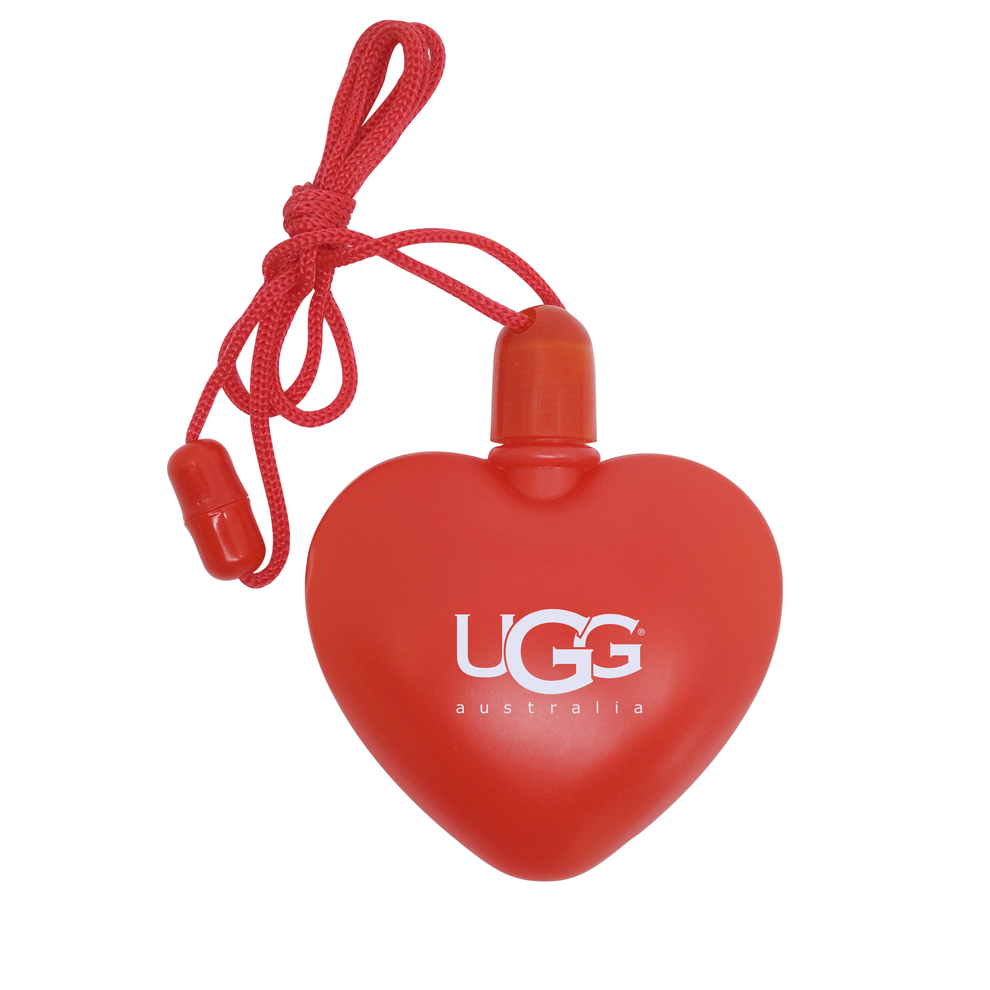 Heart Shaped Bubbles With Breakaway Neck Cord