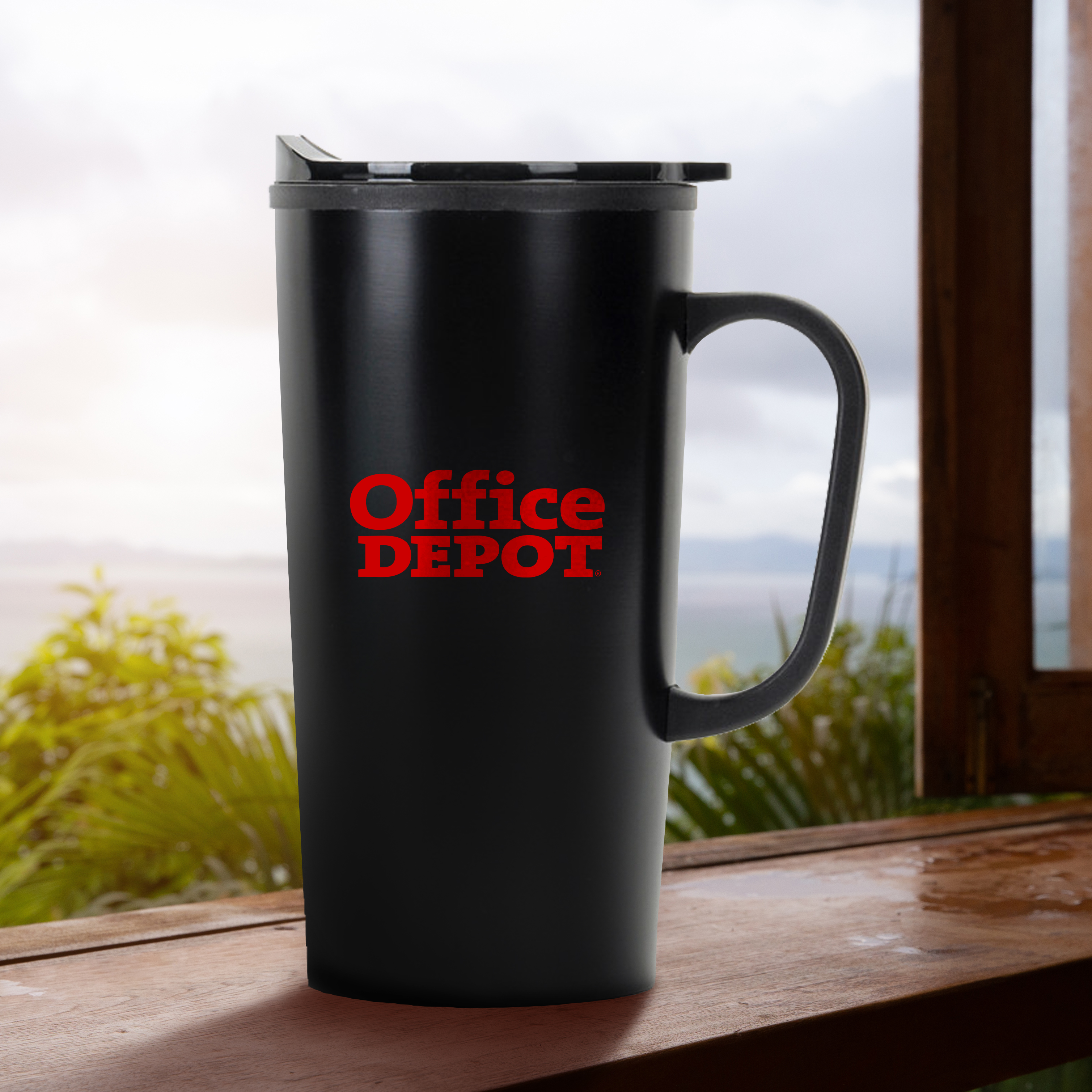 20 oz Economy Stainless Steel Travel Mug With Plastic Liner