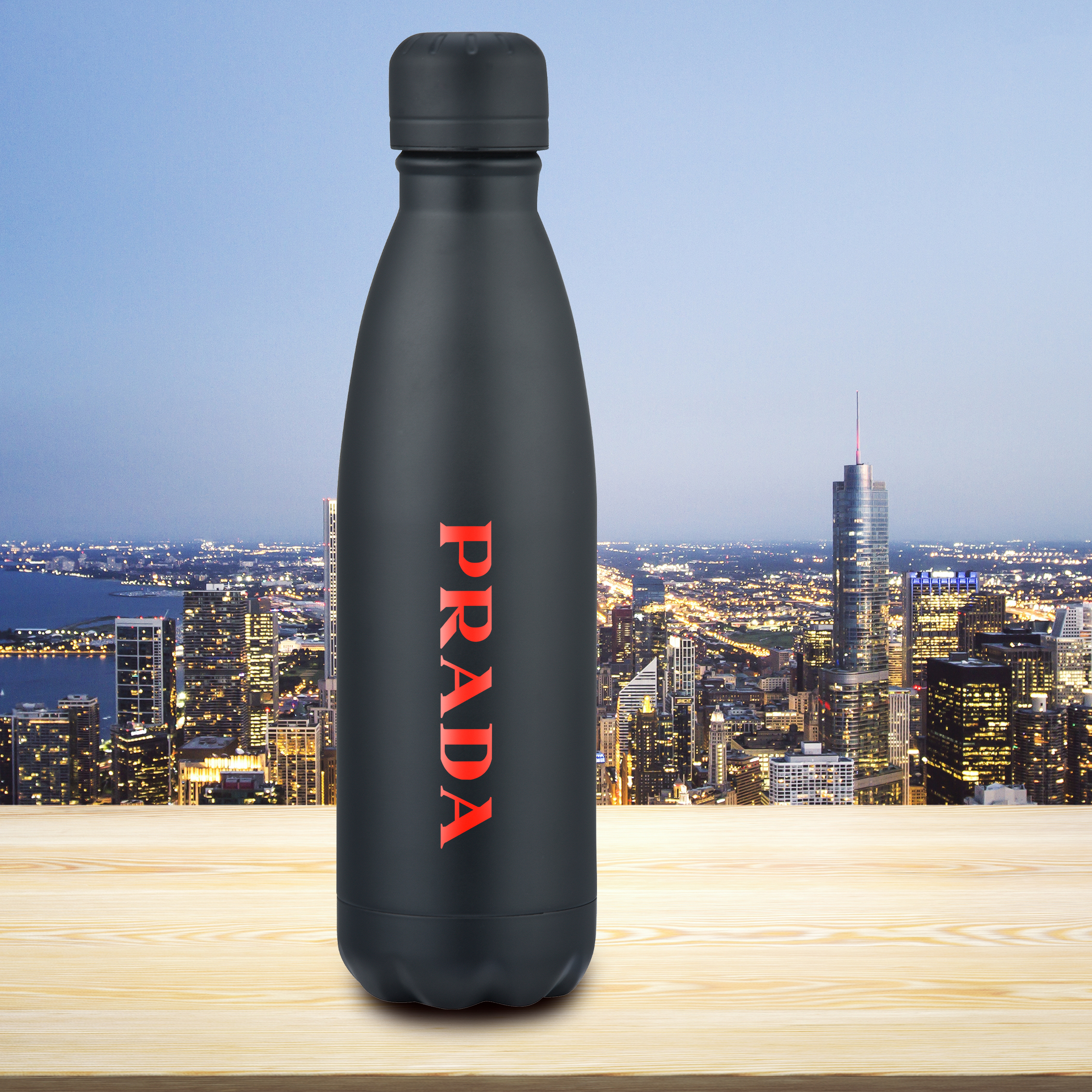 17 oz Double Wall Stainless Steel Vacuum Bottle