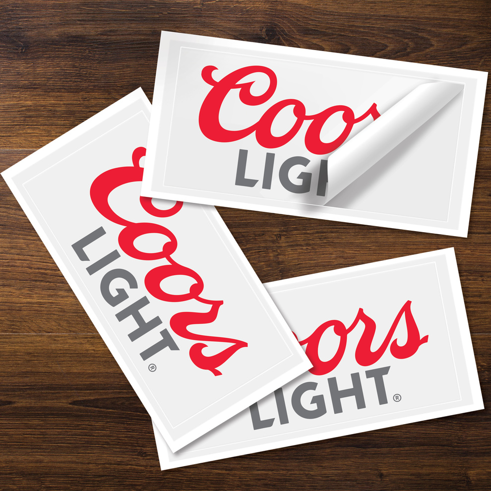4" X 2" Rectangle Stickers 3.5mil