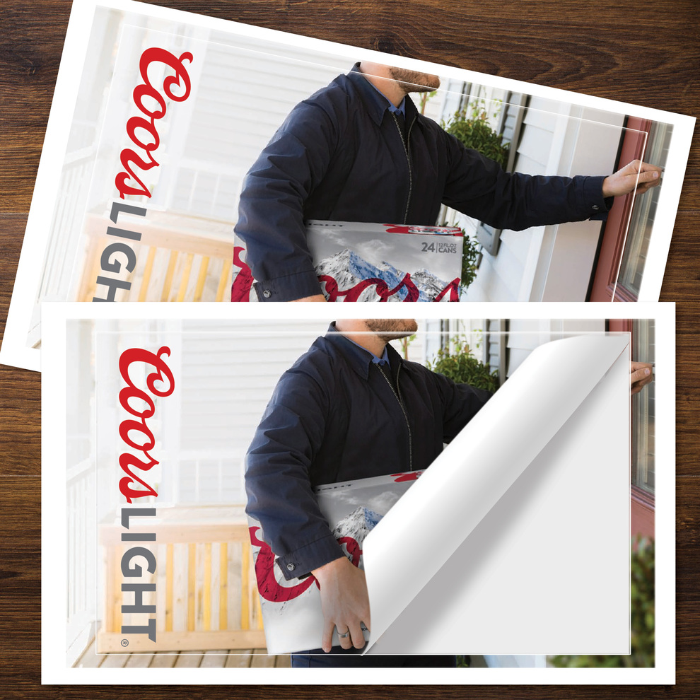 5" X 3" Rectangle Sticker 3.5mil