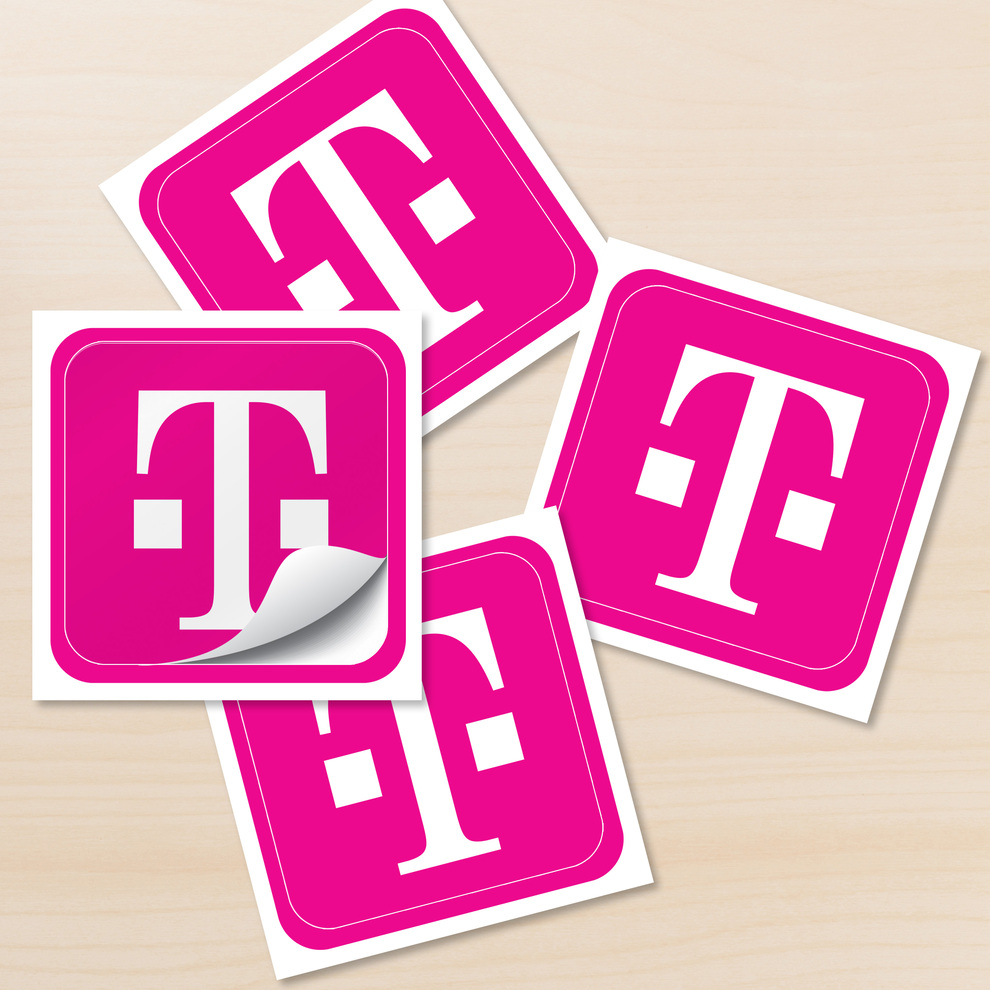 3" X 3" Square Stickers With Rounded Corners 3.5mil