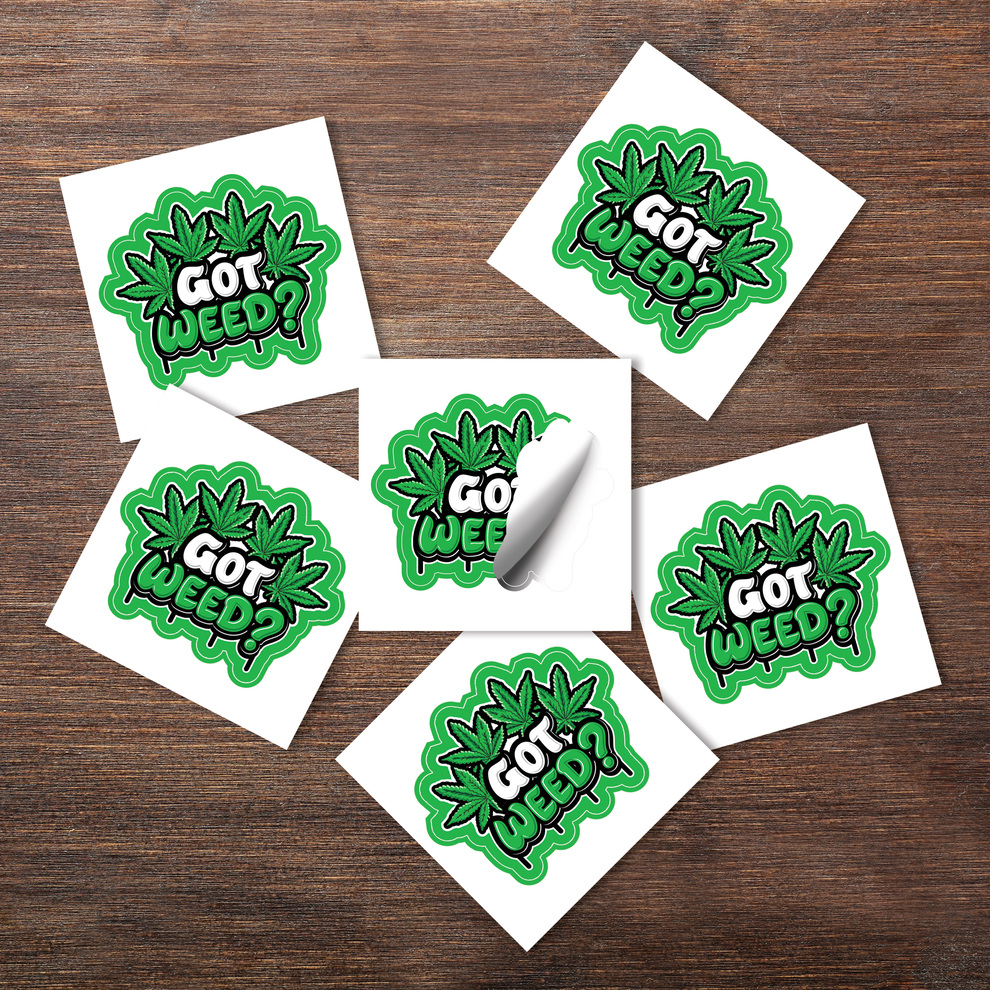 2" X 2" Kiss Cut Sticker 3.5mil