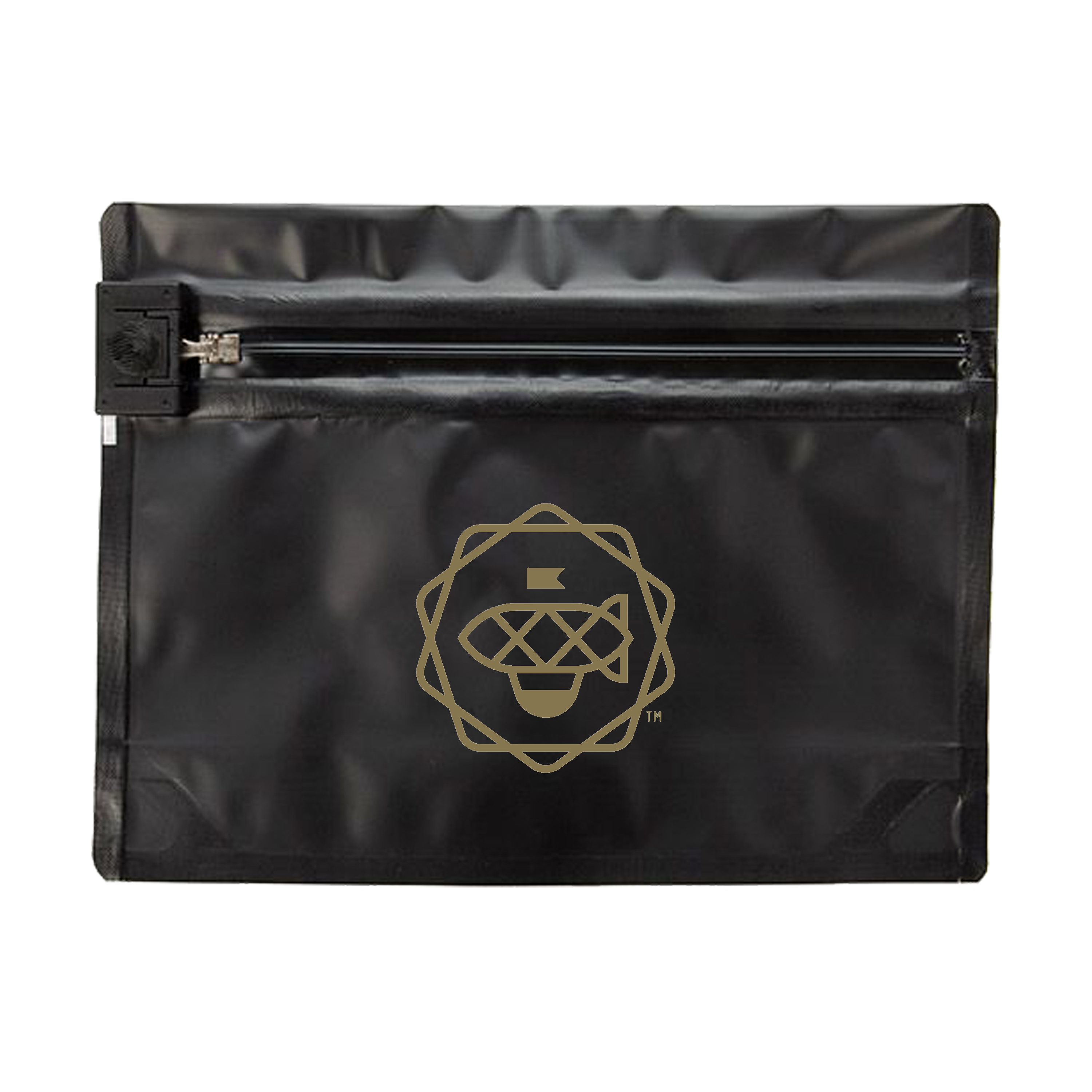 28 Gram Child Resistant Pouch / Exit Bag  8" X 2 7/16" X 6"