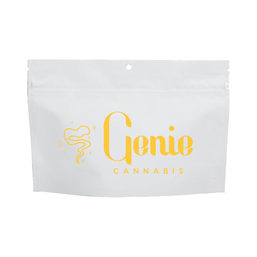 28 Gram Child Resistant Pouch / Exit Bag 9" X 2 7/16" X 6"