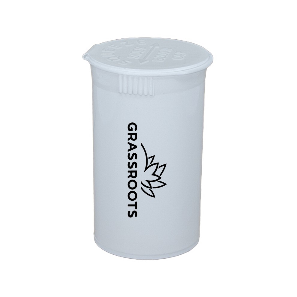 3.5 Gram Squeezetop Child-Resistant Vial / Container