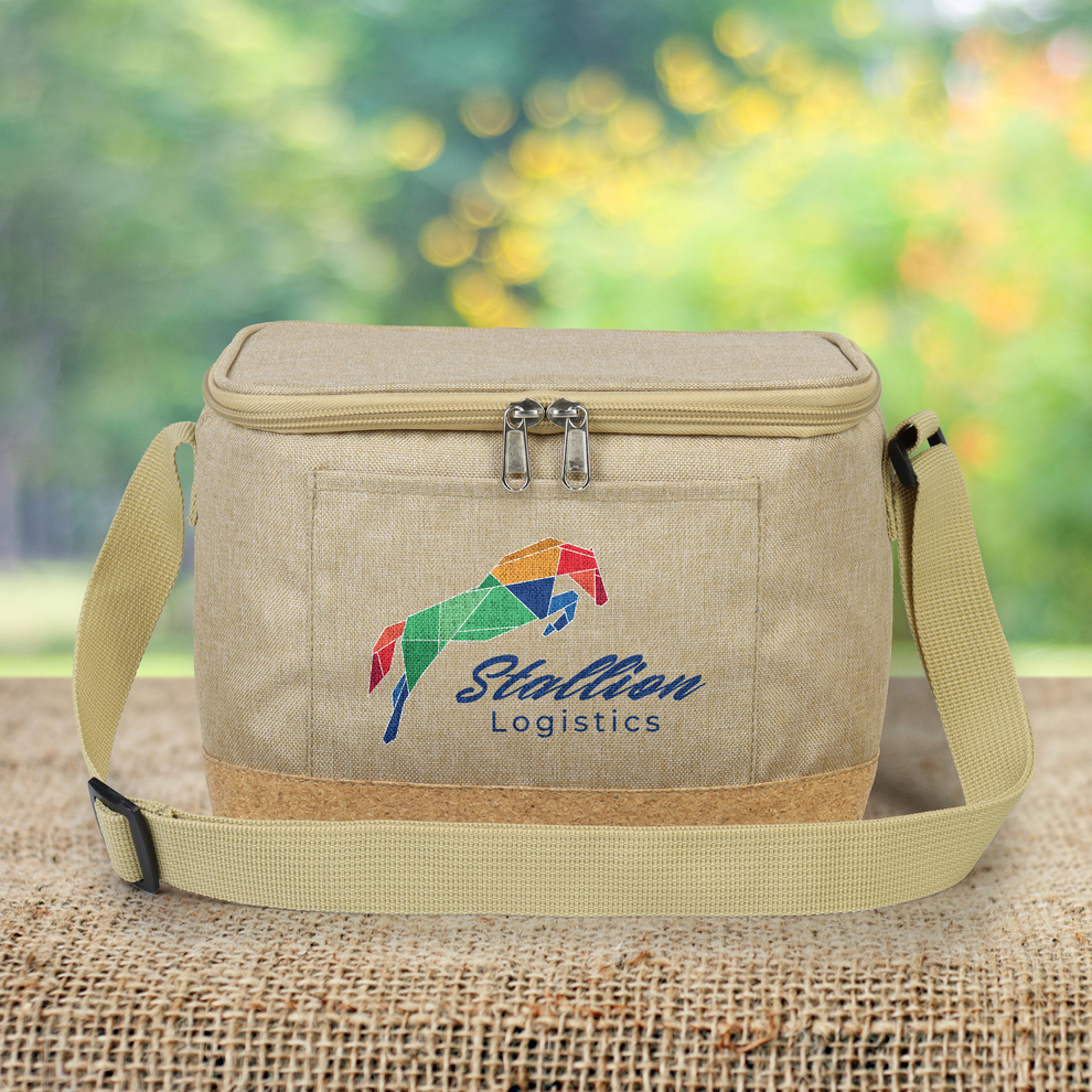 Cork & Polyester Lunch Cooler 4CP
