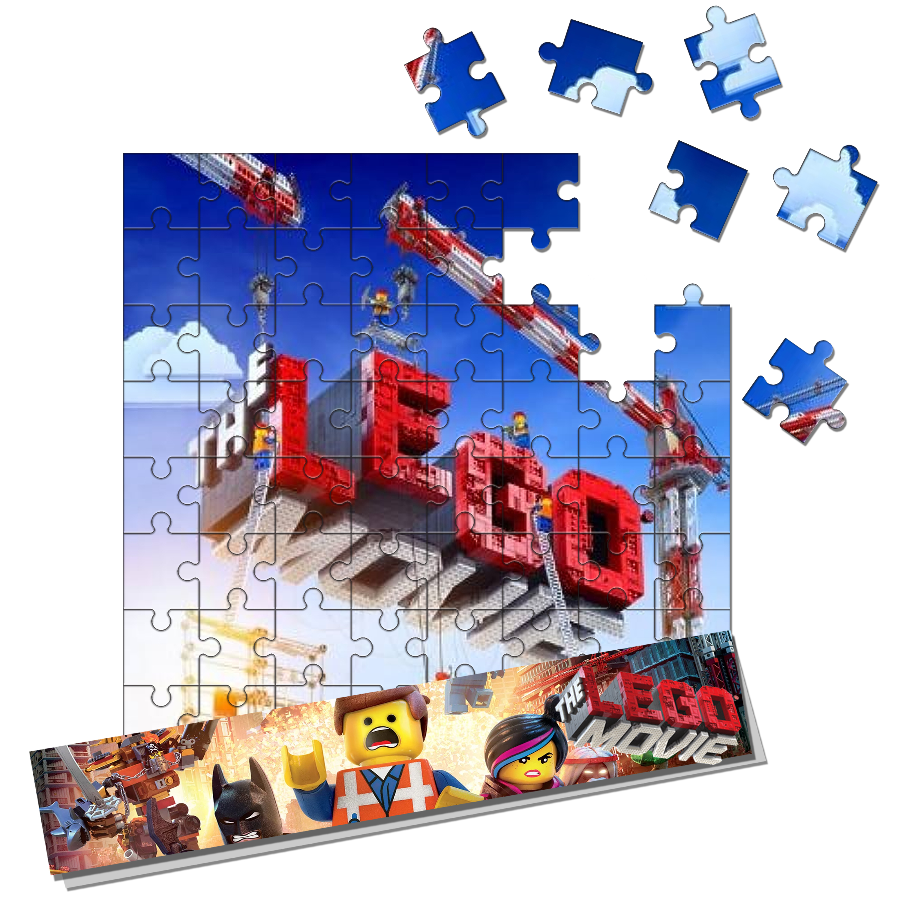 64 Piece Board Puzzle 8" x 8"
