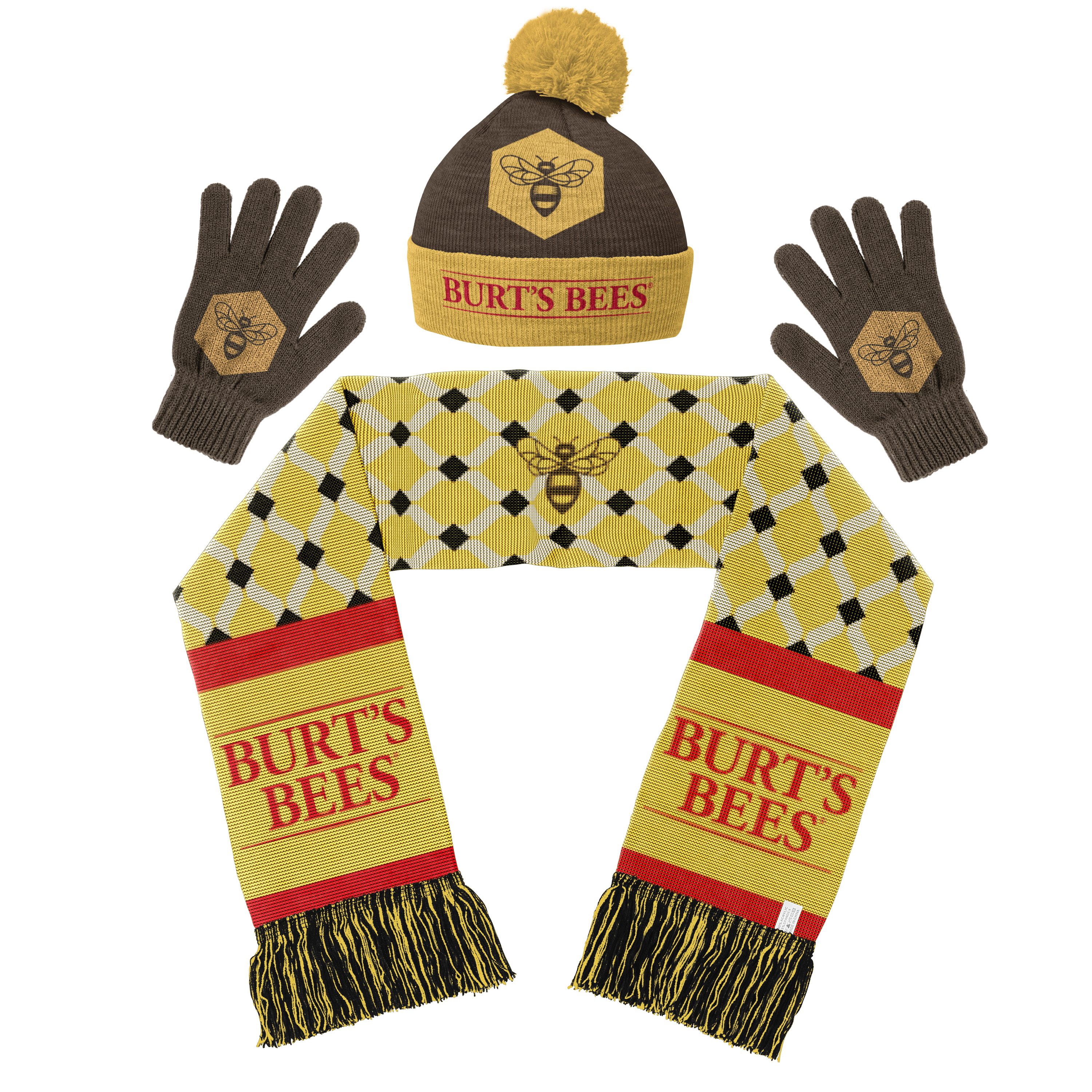 Hat, Gloves And Scarf Set (AIR FREIGHT)