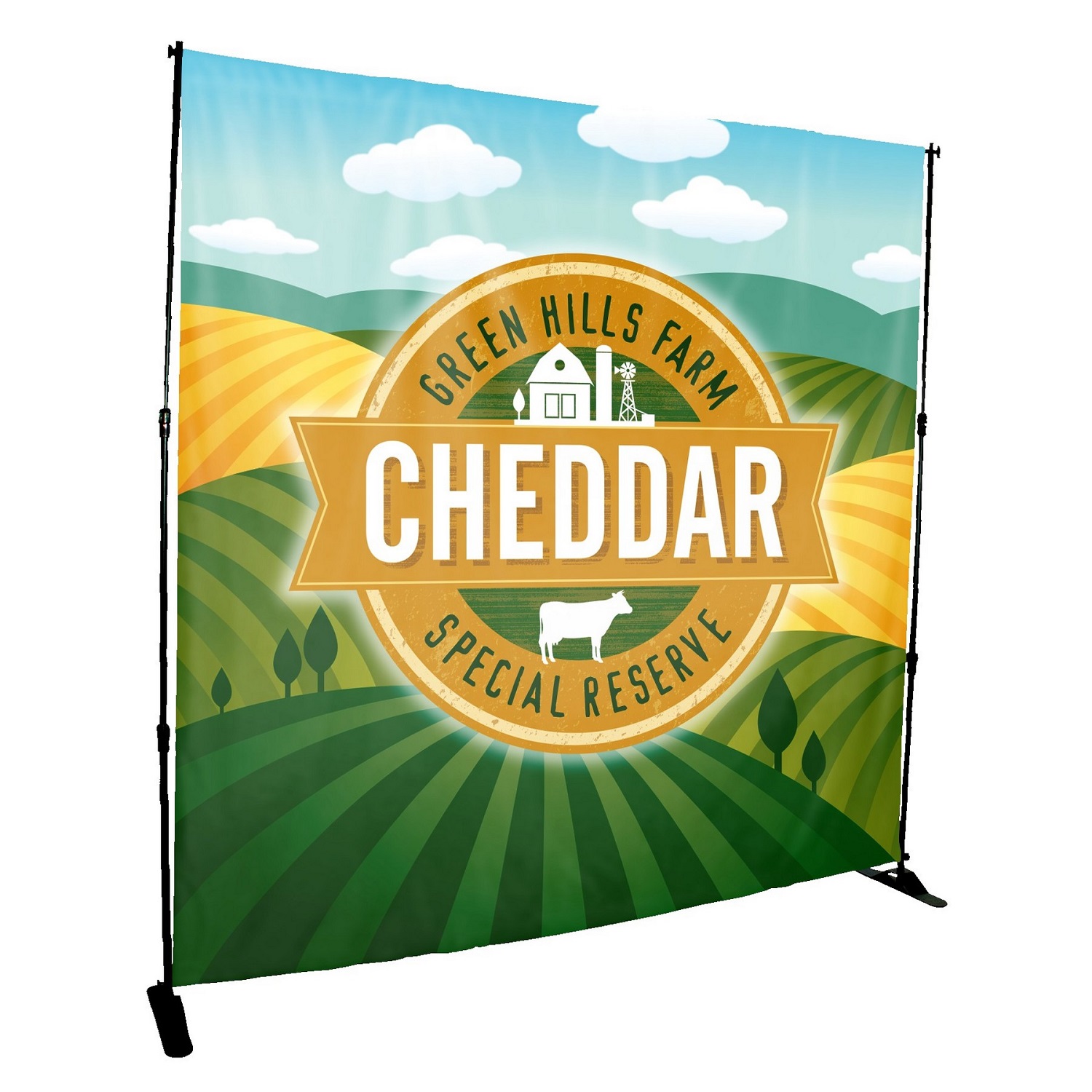 6-Ft. W X 8-Ft. H Backdrop Kit