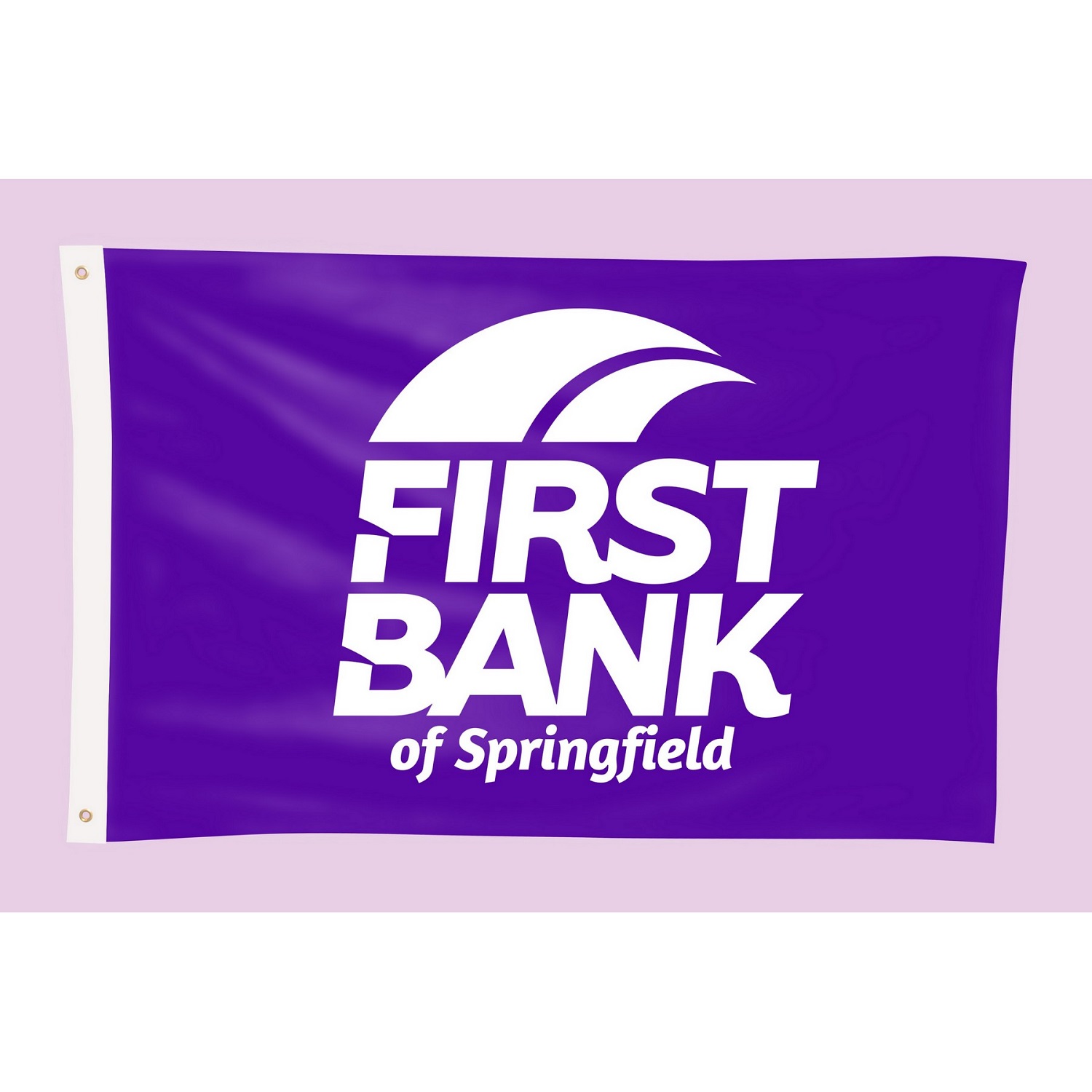 3-Ft. H X 5-Ft. W Team Flag (SINGLE SIDED PRINT)