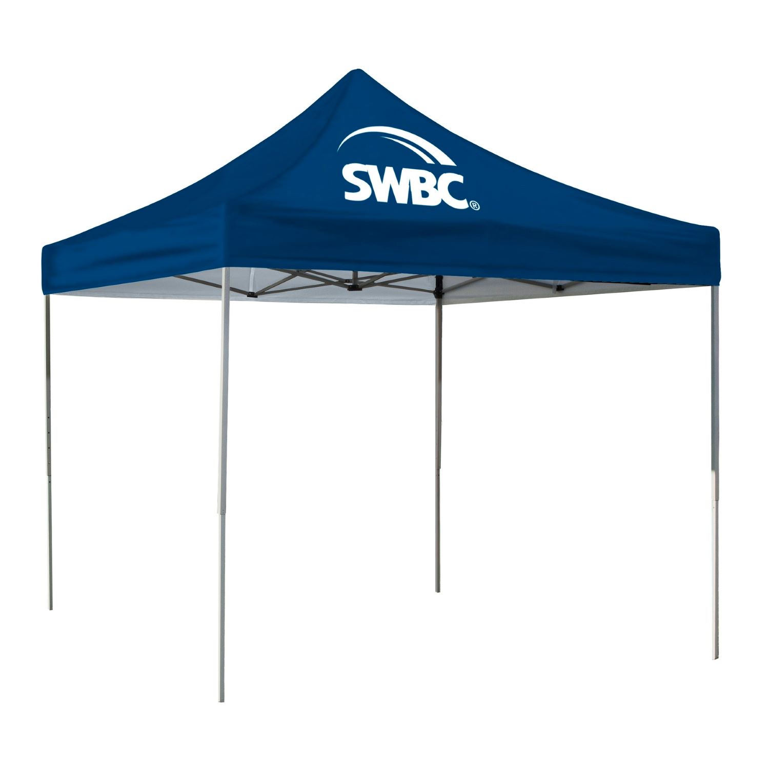 Steel Premium 30mm 10-Ft. Square Event Tent Full-Color Dye Sublimation (1 Location) (Includes Bag And Sand Bags)