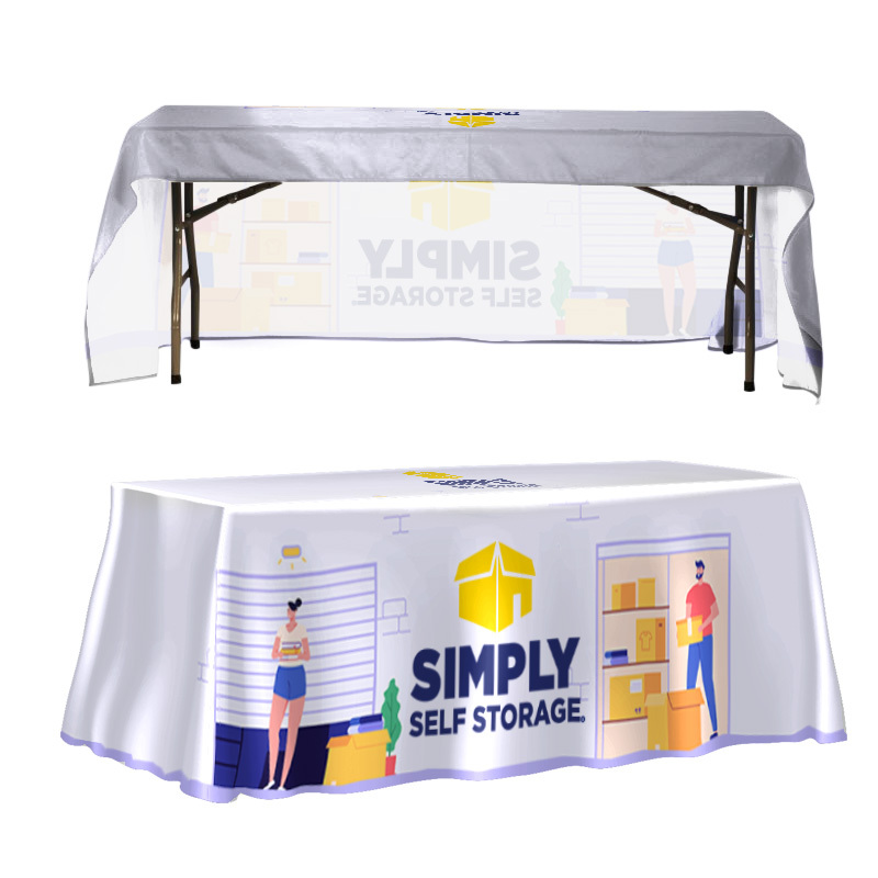 Standard Table Cover With Open Back 6