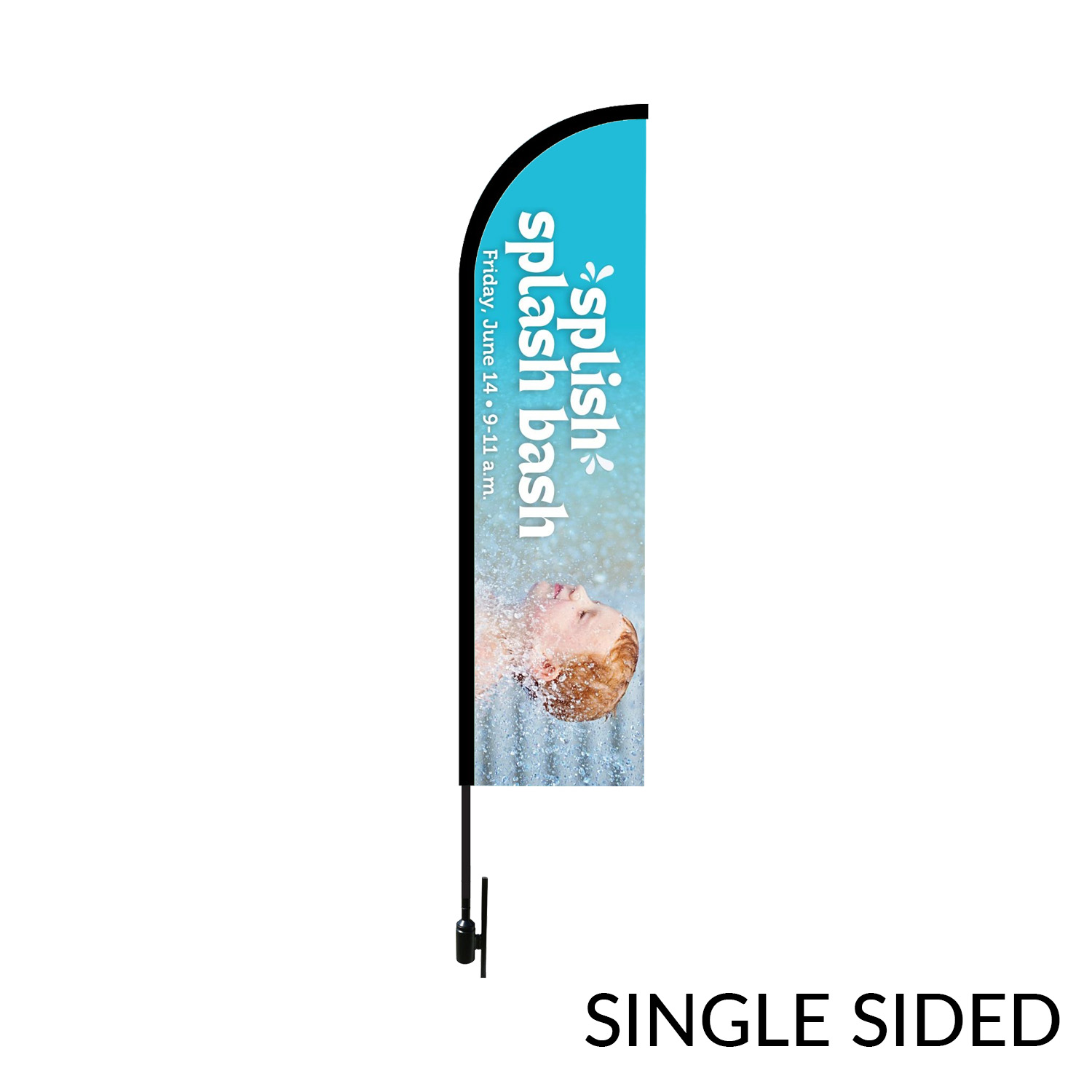 Bow Flag 9 Ft Height Carbon Fiber Kit