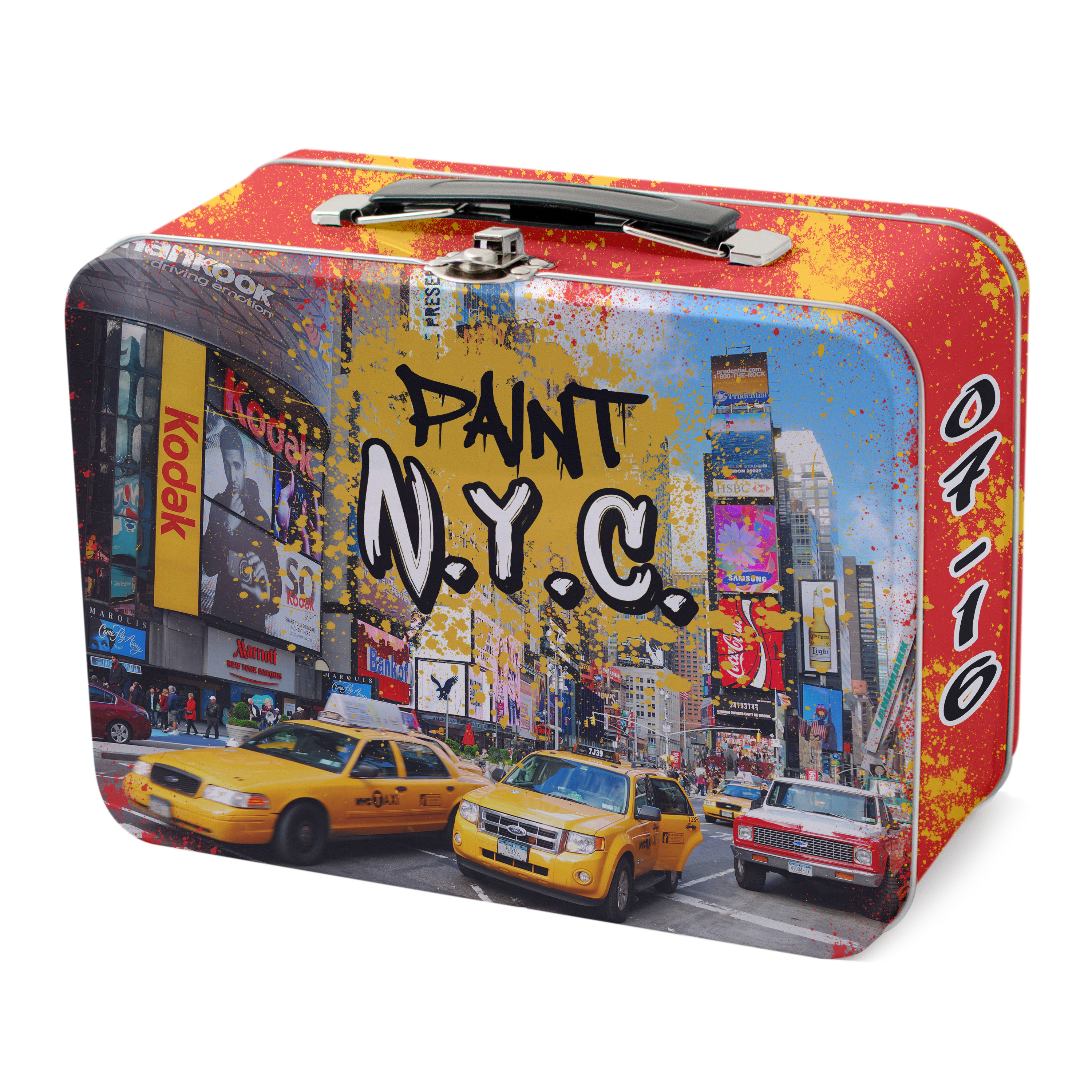 Full Color Retro Lunch Box custom promotional product
