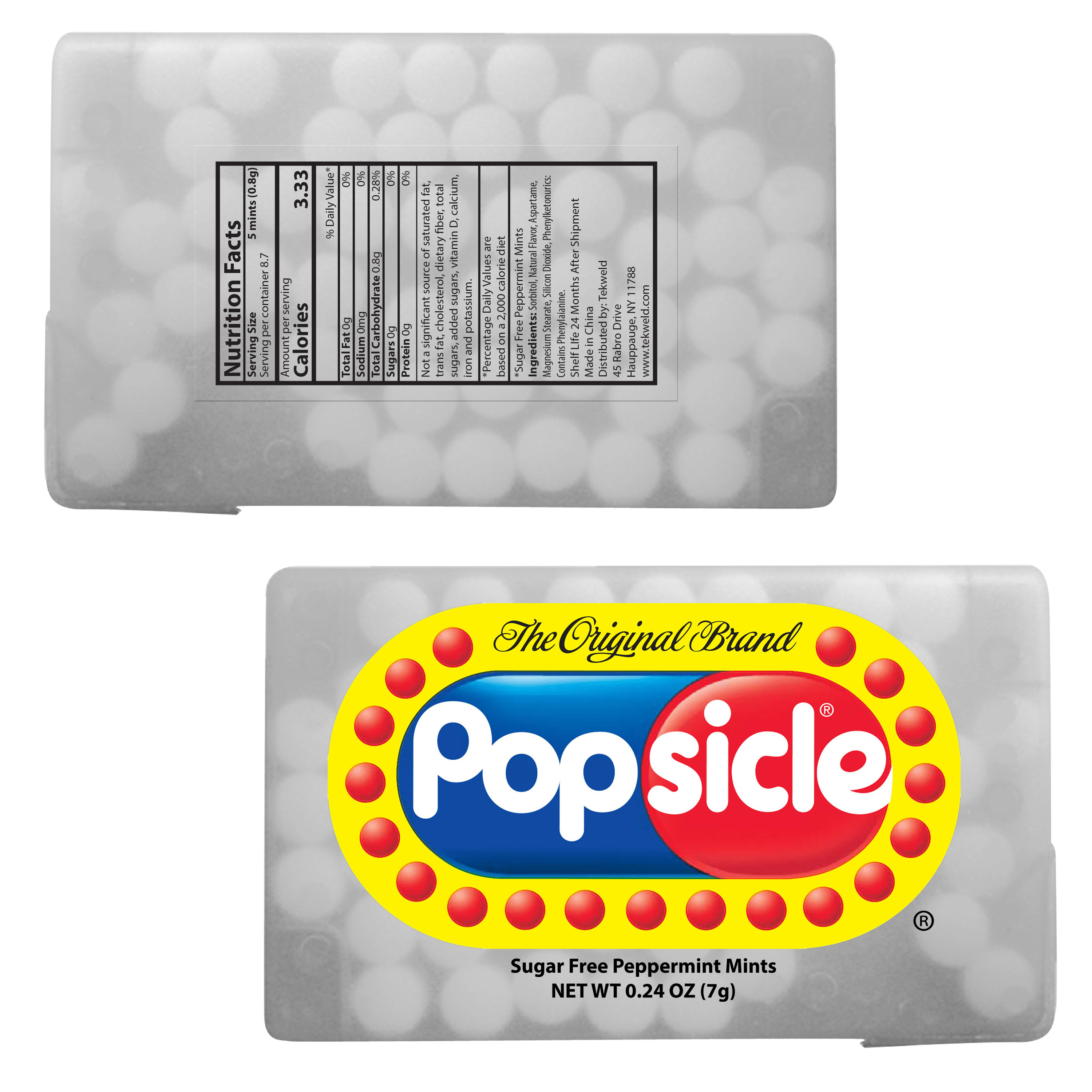 Rectangle Credit Card Mints | tekweld.com