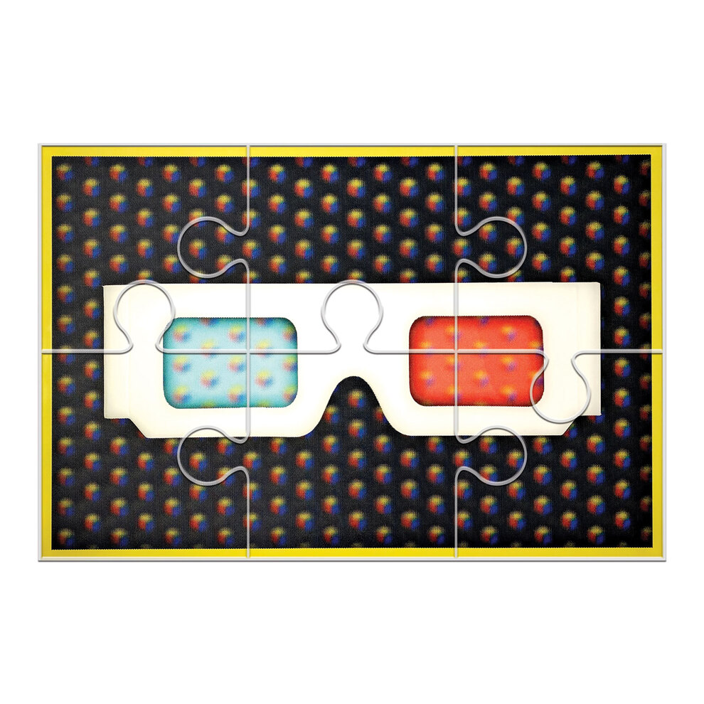 5D Puzzles 5.5" X 3.5" (6 Pcs)