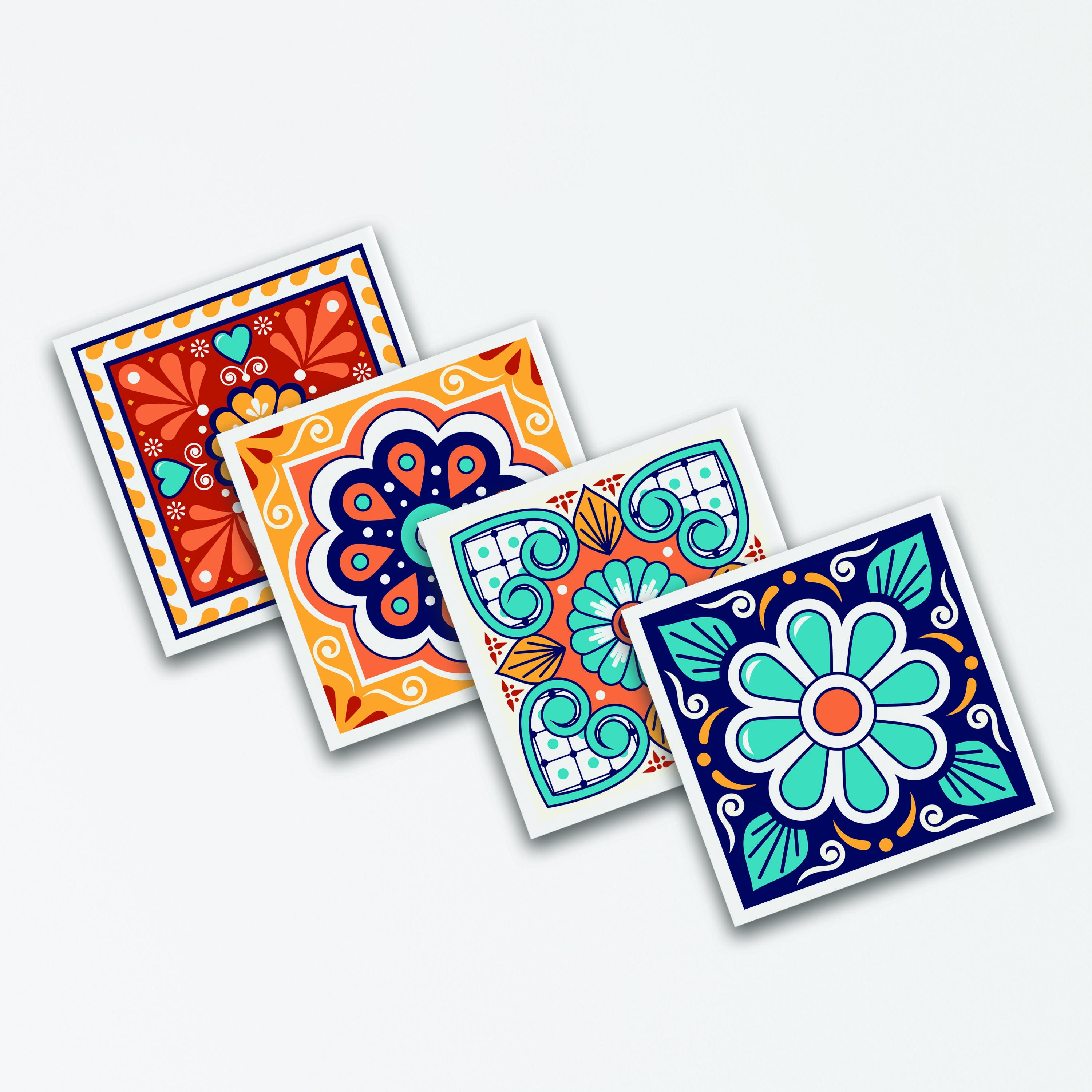 Square Absorbent Ceramic Coaster