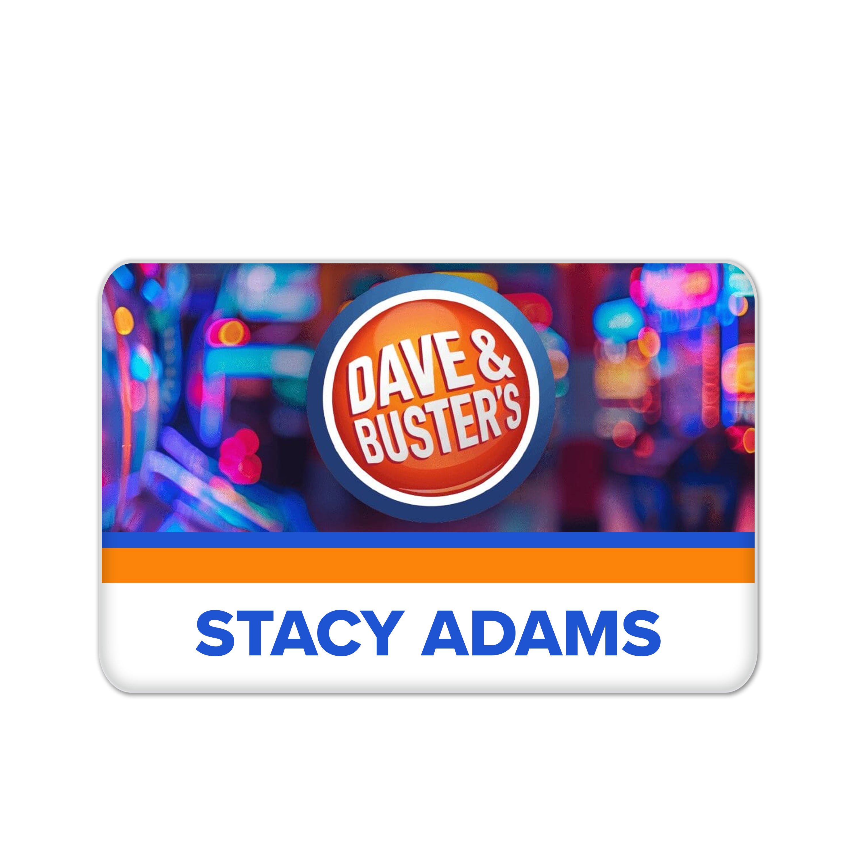 1/8" Acrylic Name Badge 3" x 2"