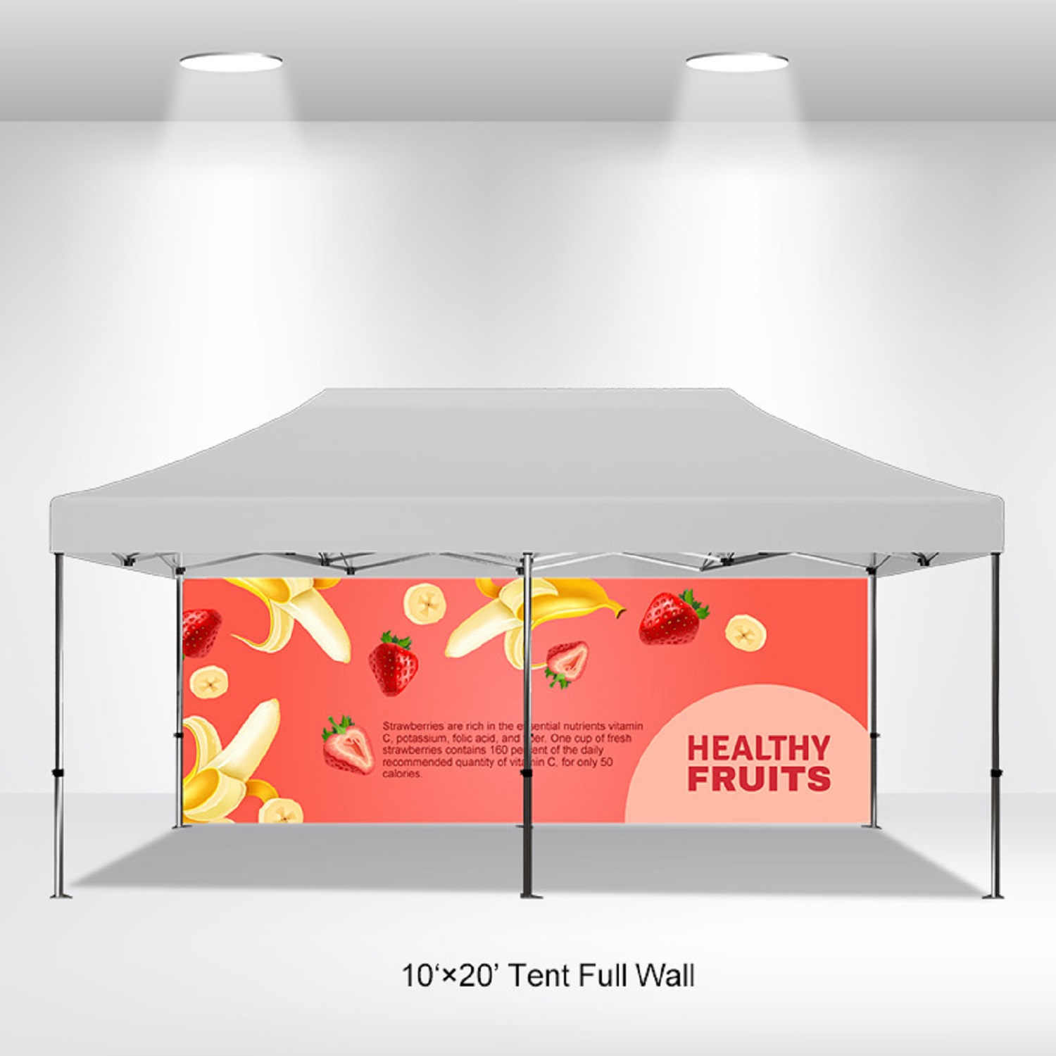 10' X 20' TENTS Back Wall