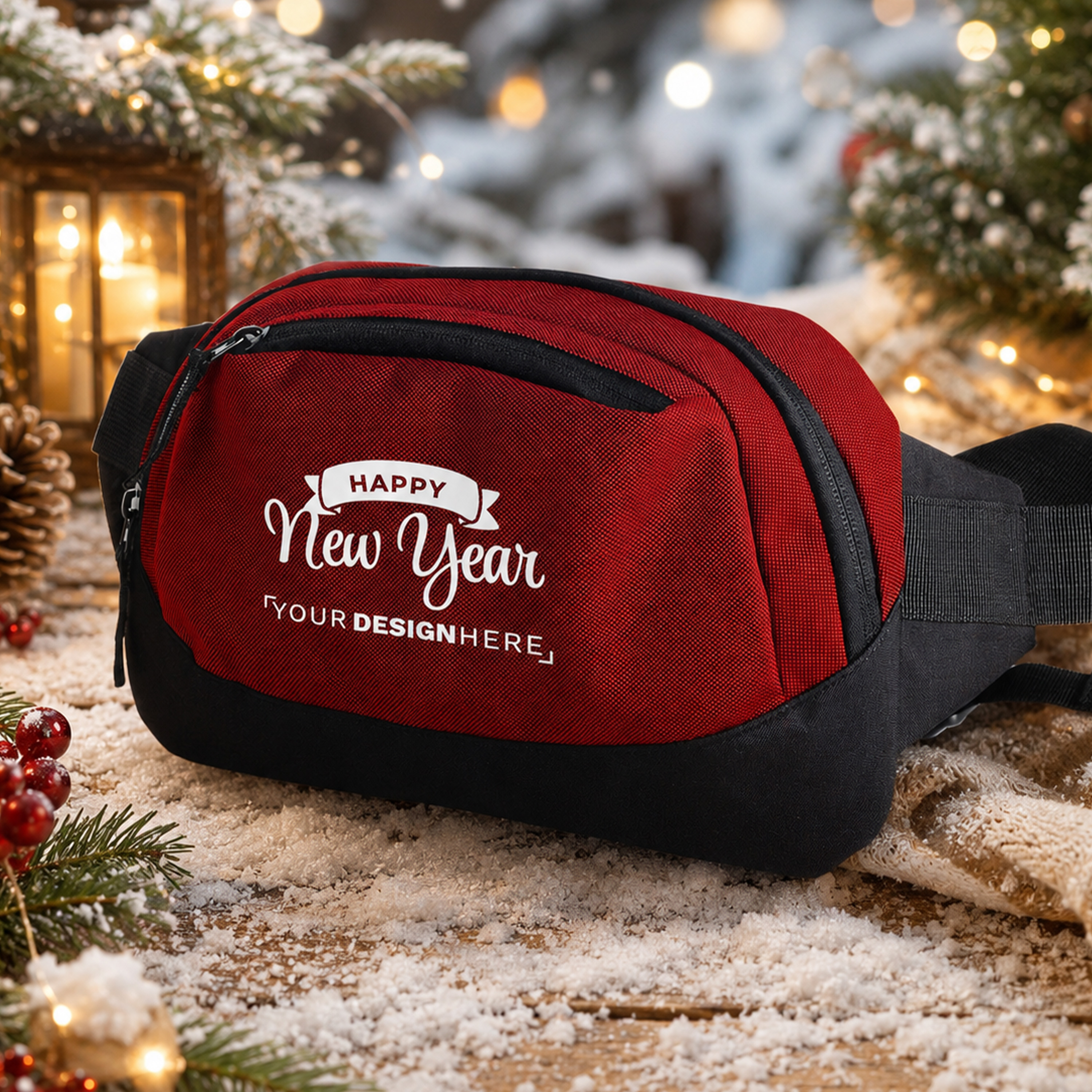 rPET Deluxe Padded Belt Bag / Fanny Pack