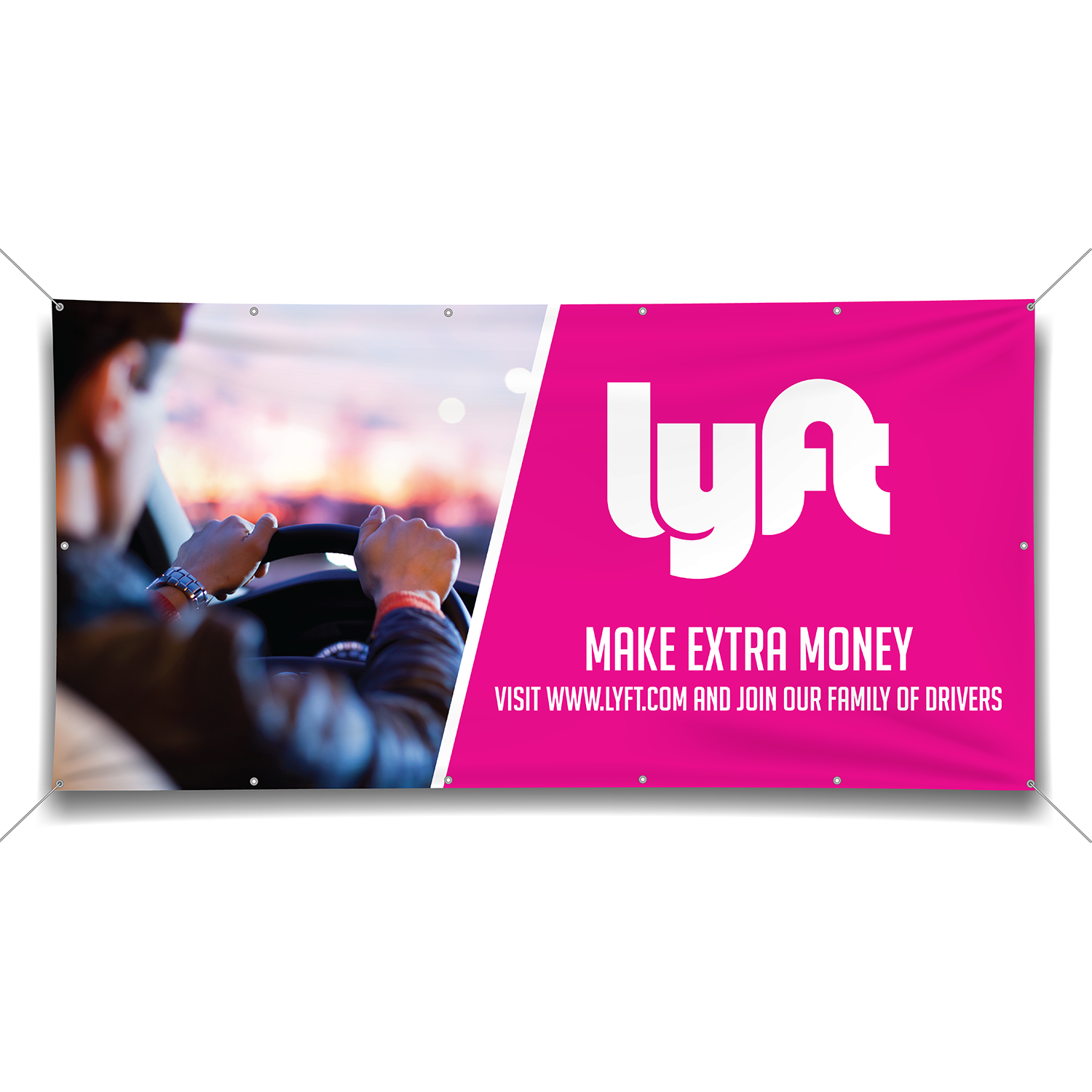 13 oz Vinyl Banner 4 X 8