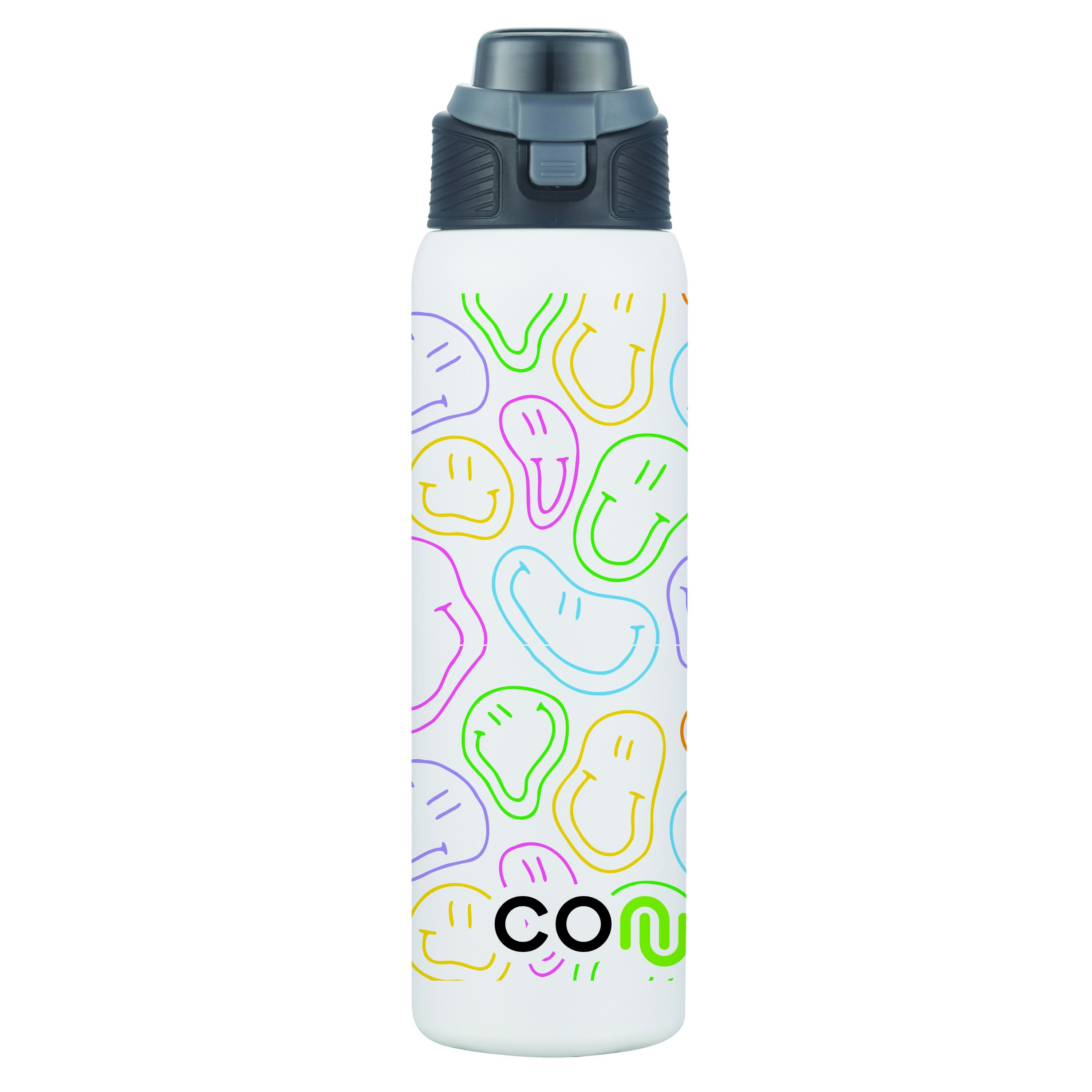28 oz Stainless Steel 2 In 1 Spout And Straw Water Bottle