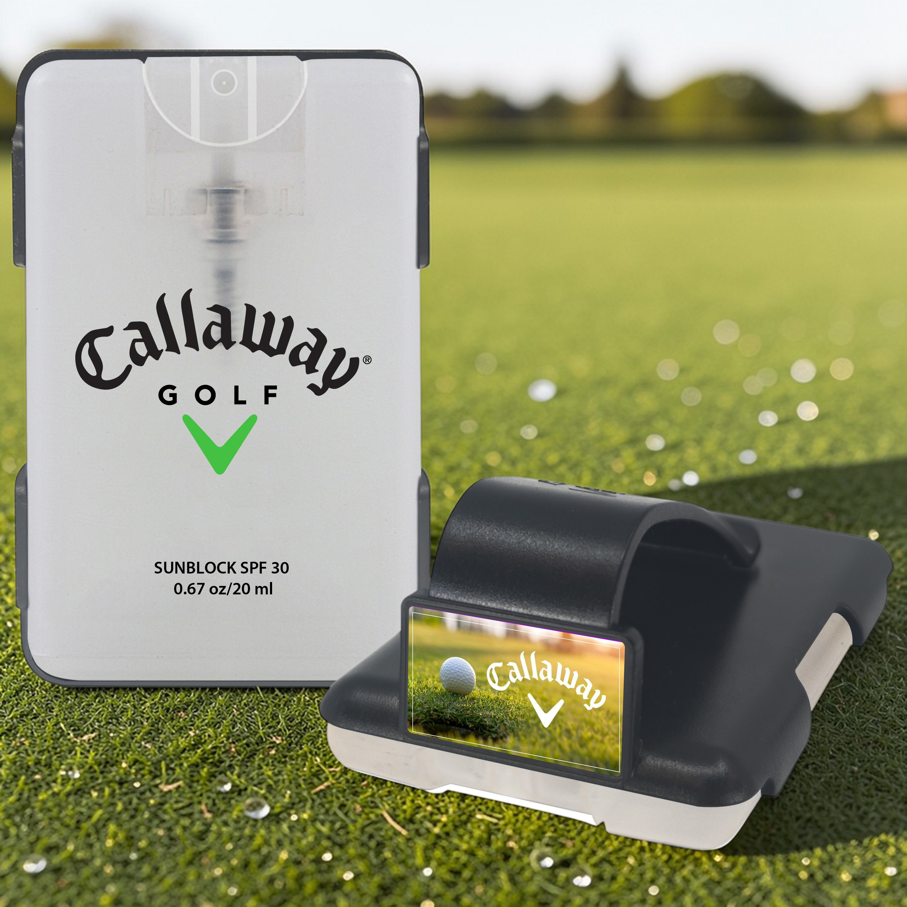 Easy Reach Clip With Credit Card Sunscreen