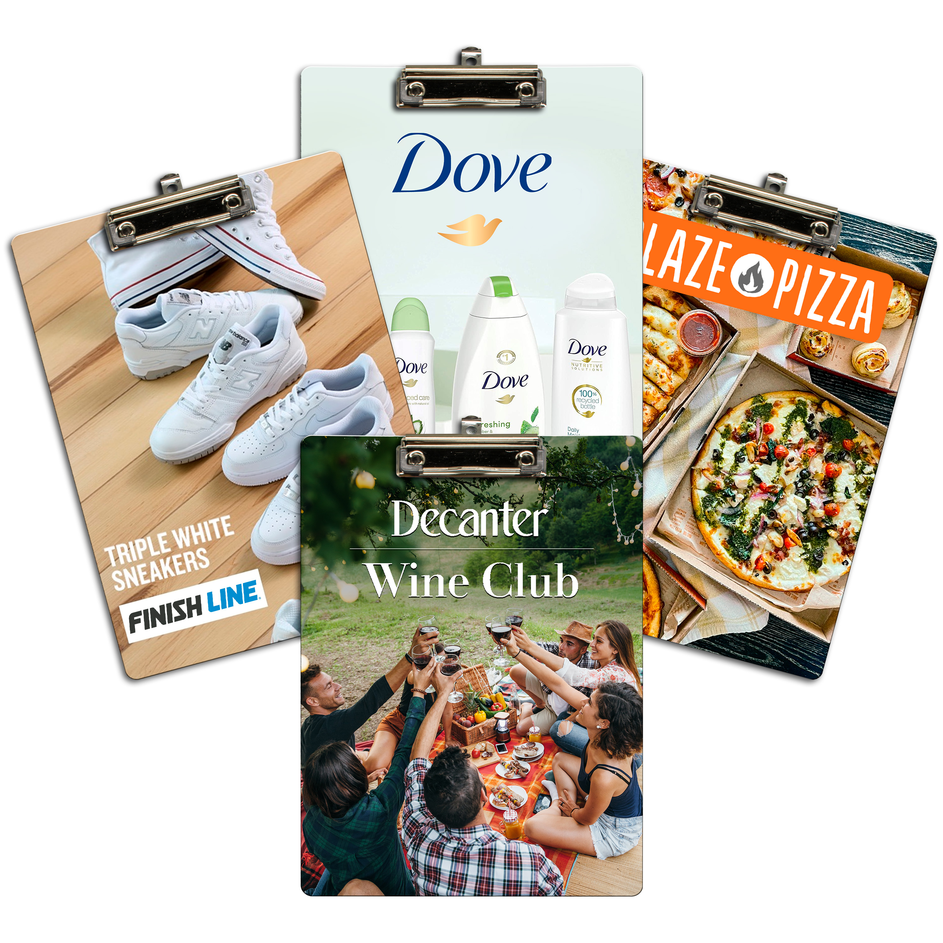 Full Color Process Clipboard 9" x 13" with Metal Clip