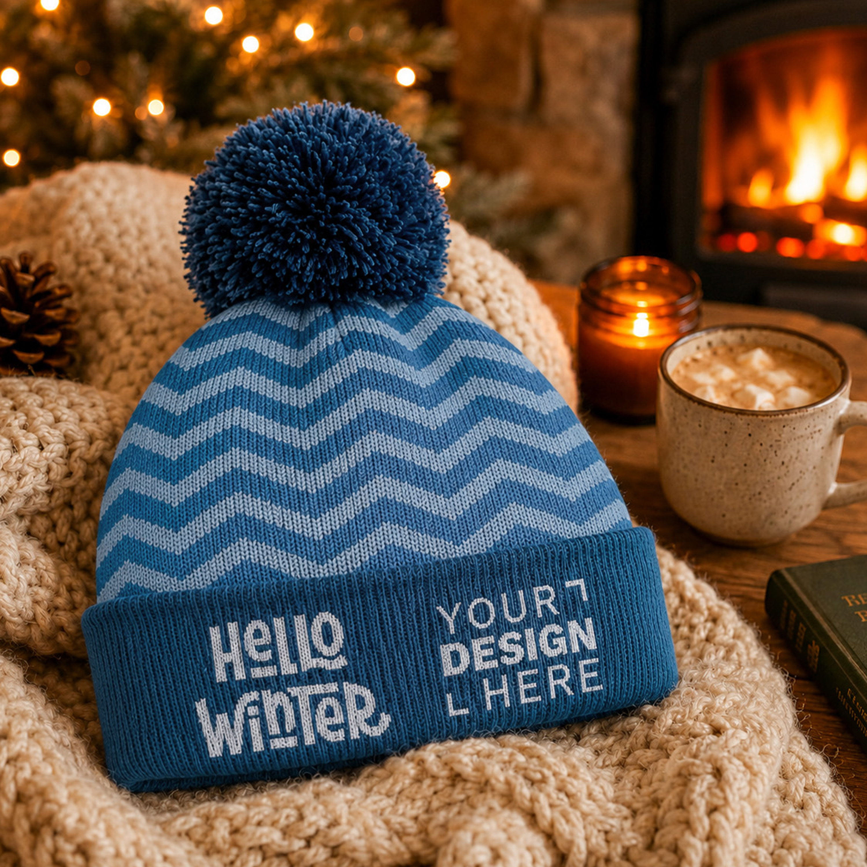 Knitted Beanie Hat