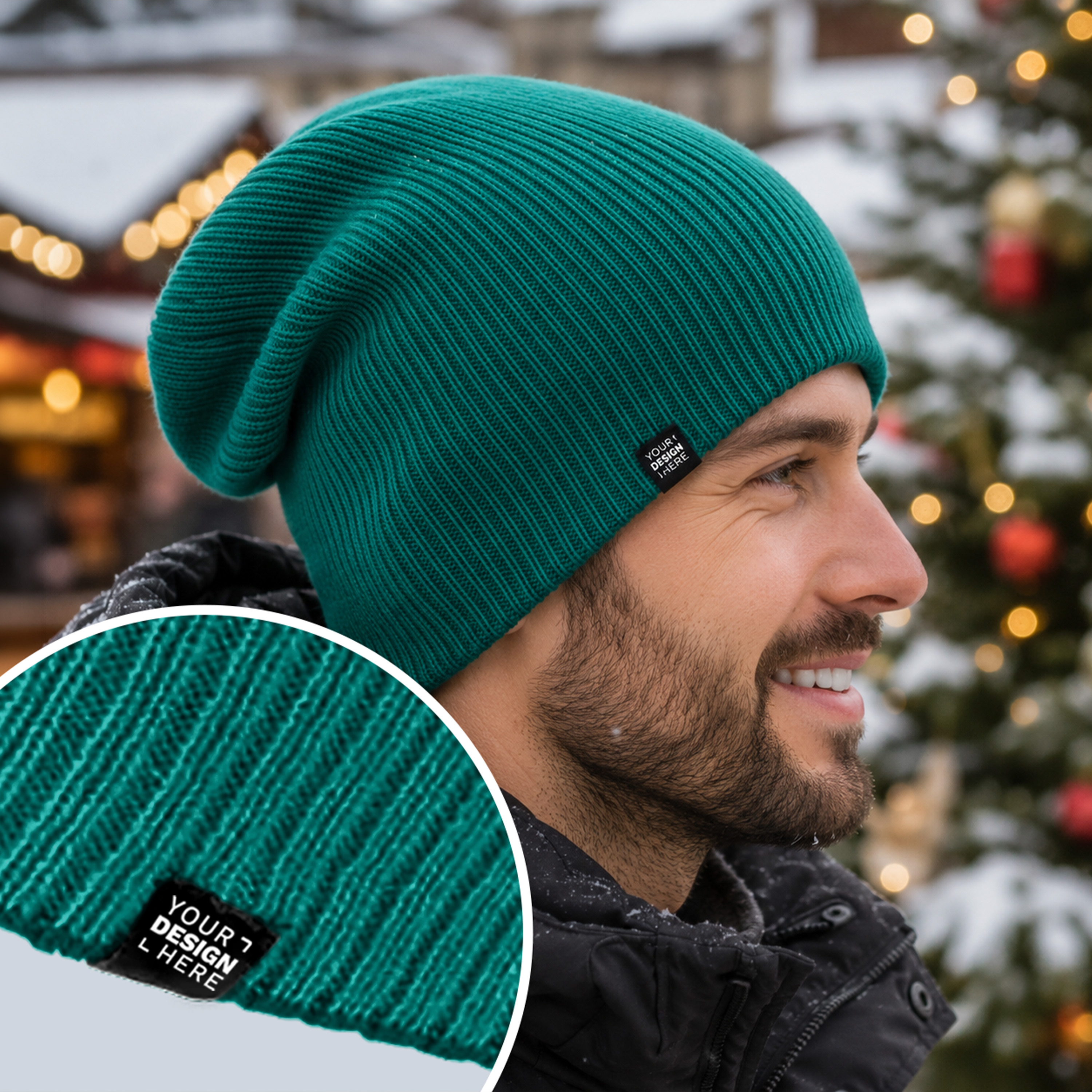 Acrylic Warm Knitted Beanies