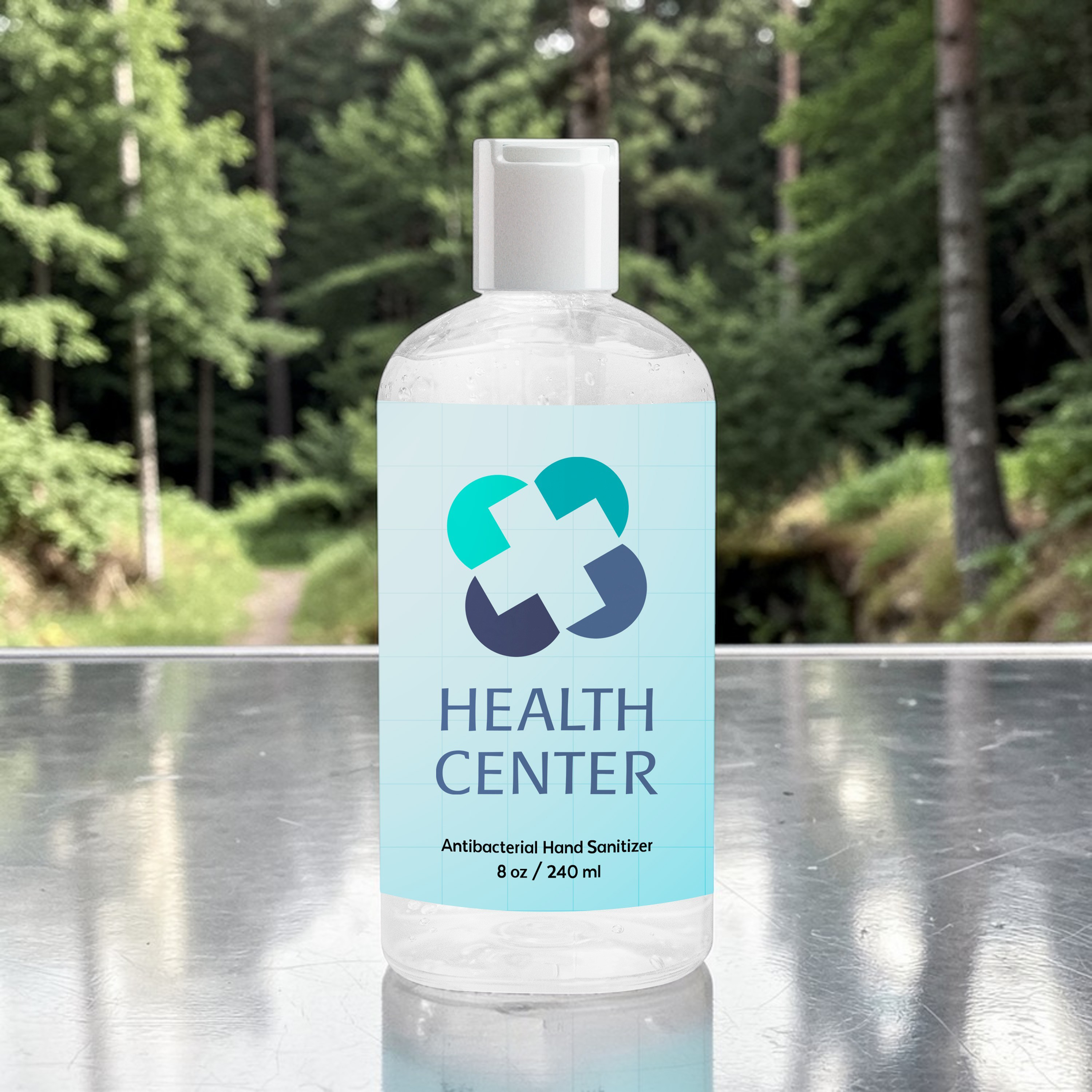 8 oz/ 240 ml Antibacterial Hand Sanitizer