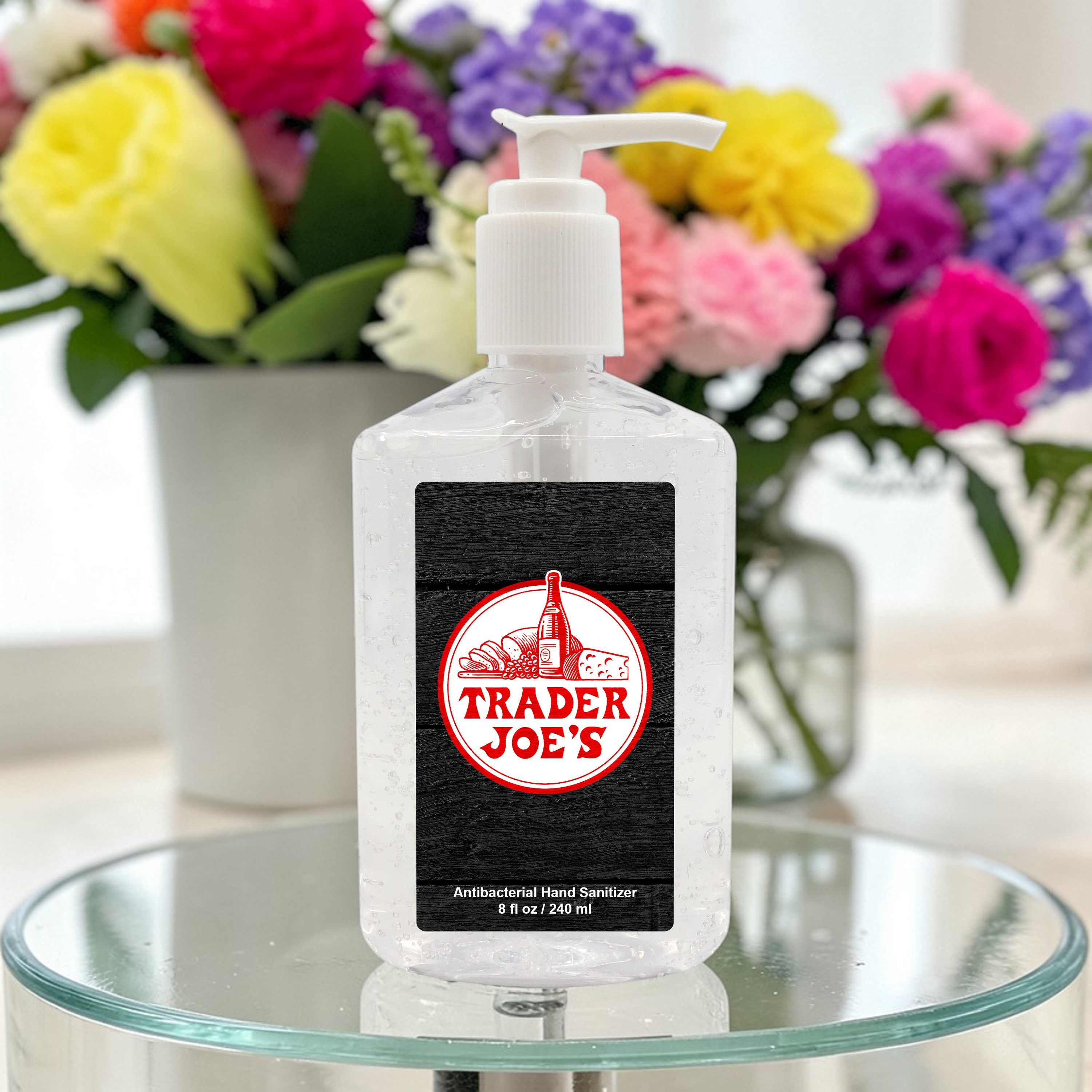 8 oz Instant Hand Sanitizer With Pump