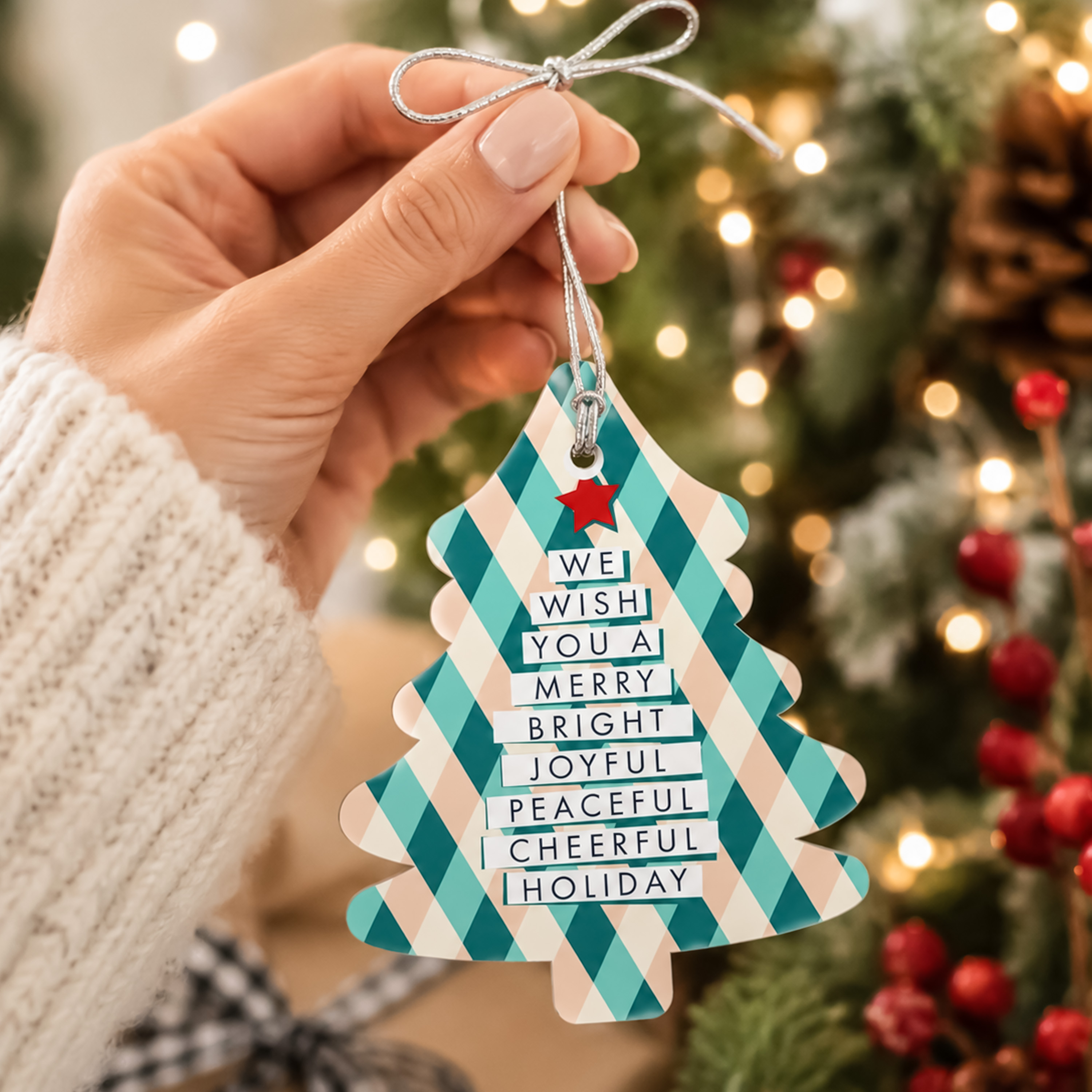 Acrylic Tree Ornament