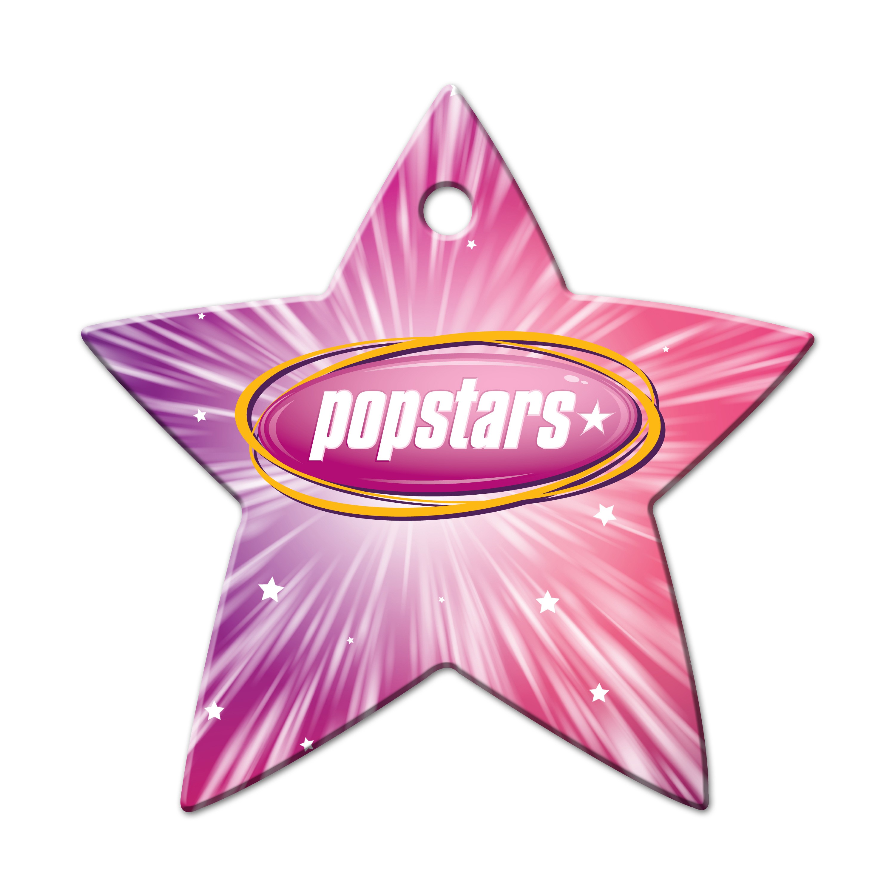 Full Color Luggage Tags-Star