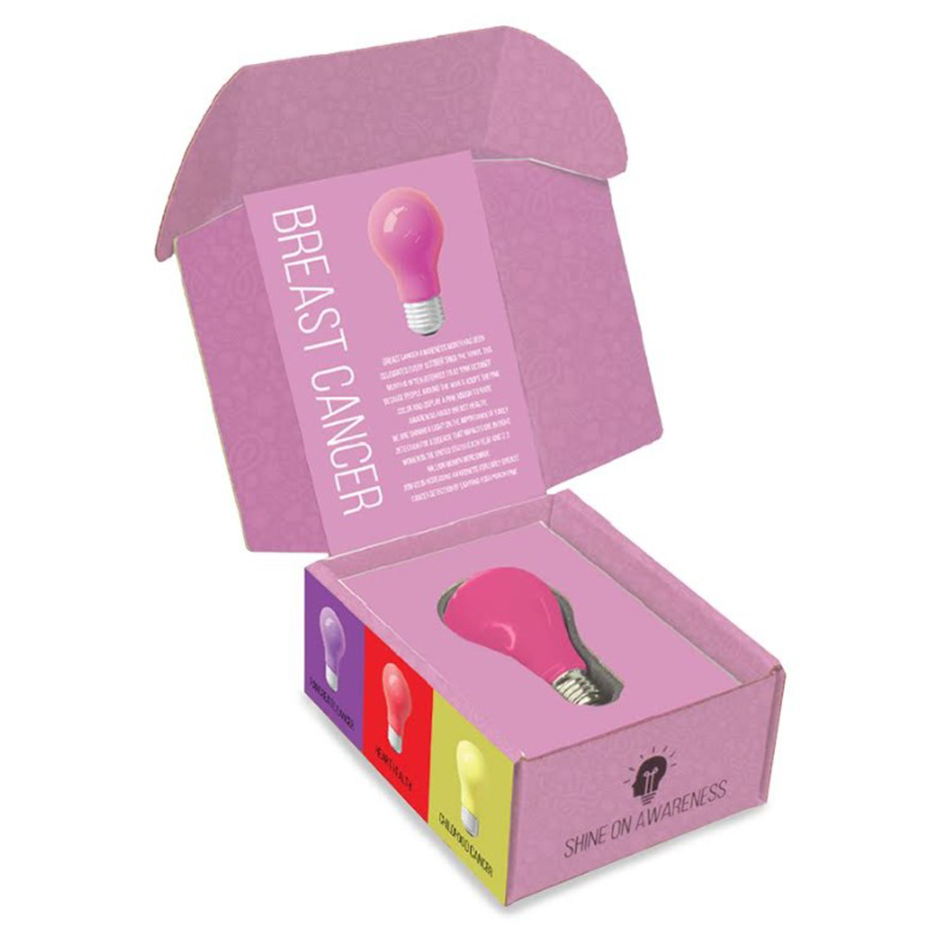 Shine On Awareness Mailer Box with Bulb (Air Freight)