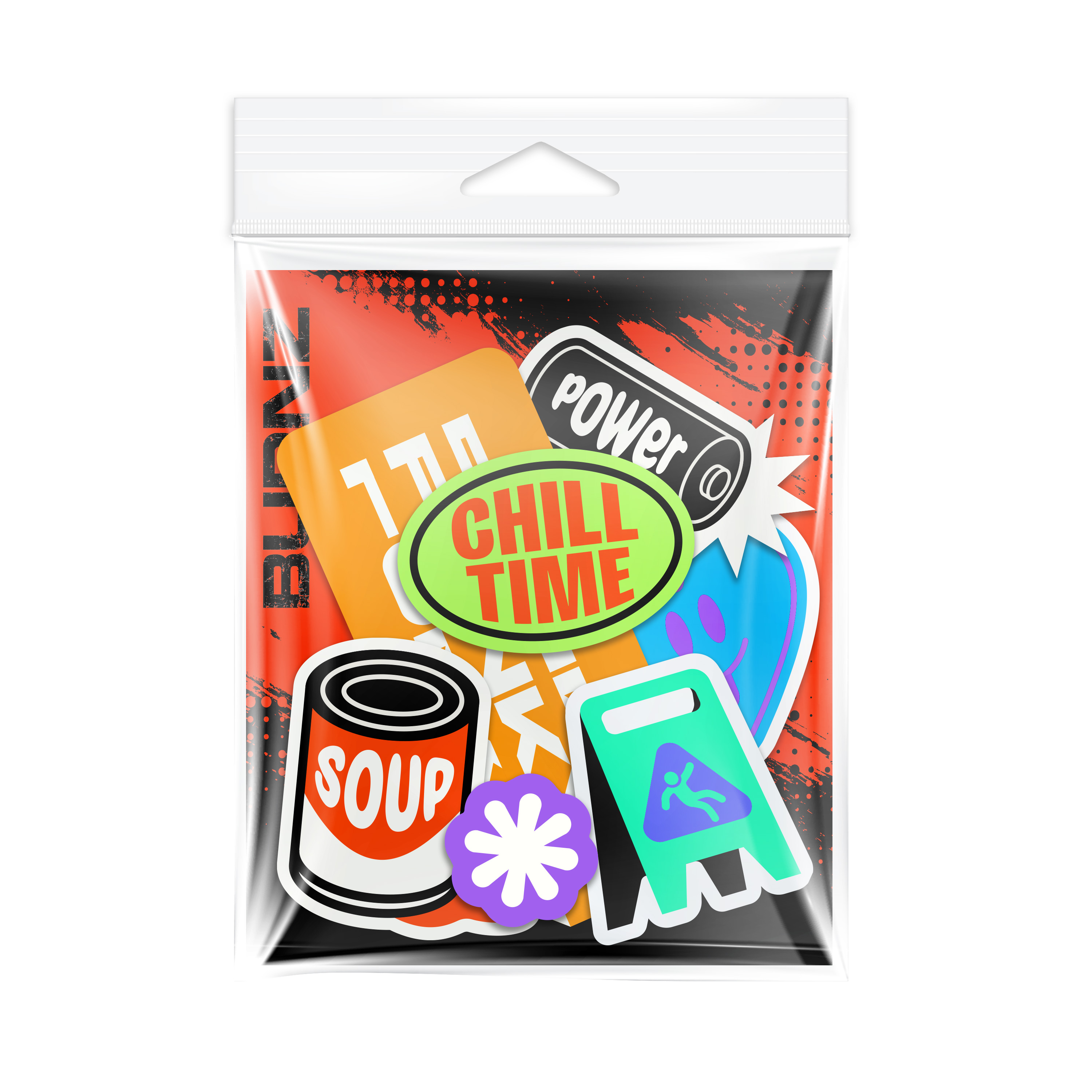 7 Pack Vinyl Stickers