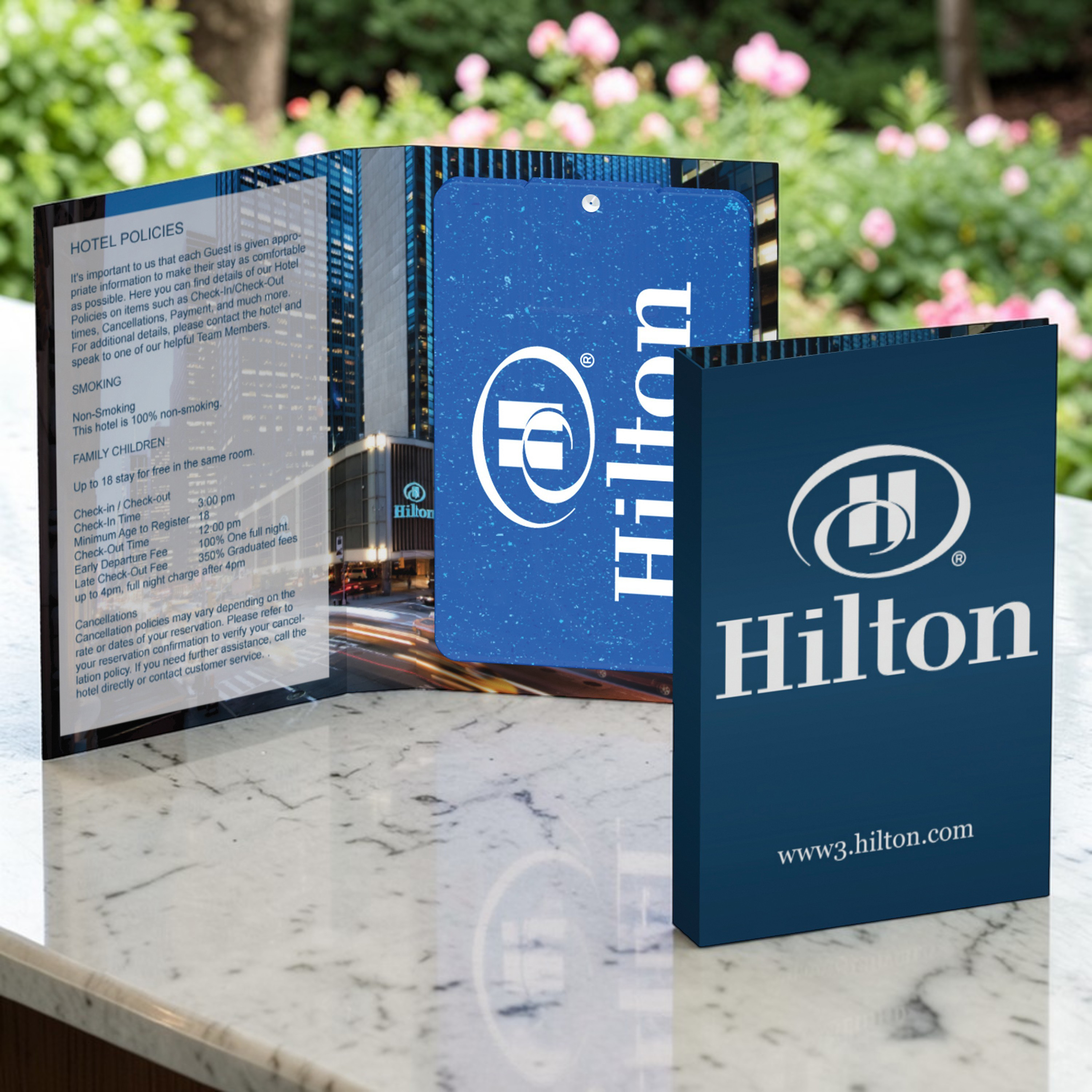 Tek Booklet With Credit Card Sparkle Antibacterial Hand Sanitizer custom promotional product